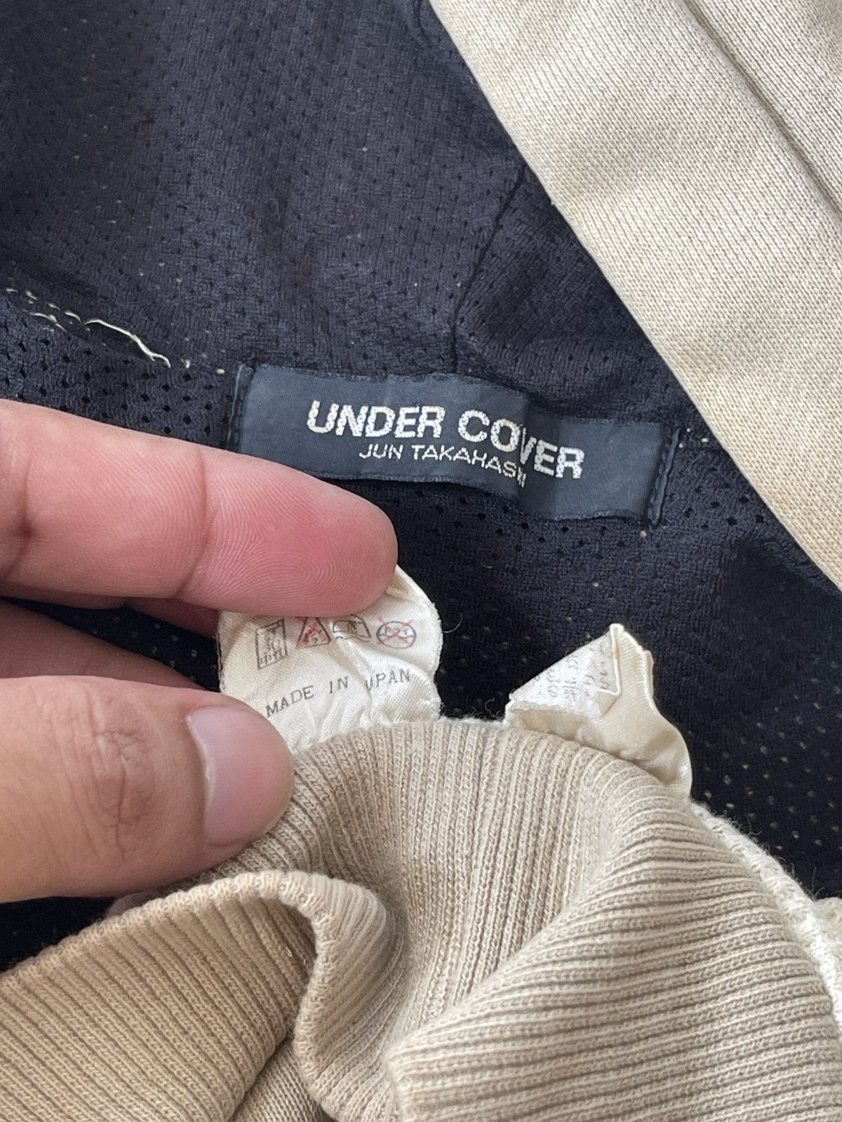 A.F.F.A. × Undercover A/W1996 Undercover 'Jesus Built My Hot Rod' Thermal Hoodie Size US XL / EU 56 / 4 - 24 Thumbnail