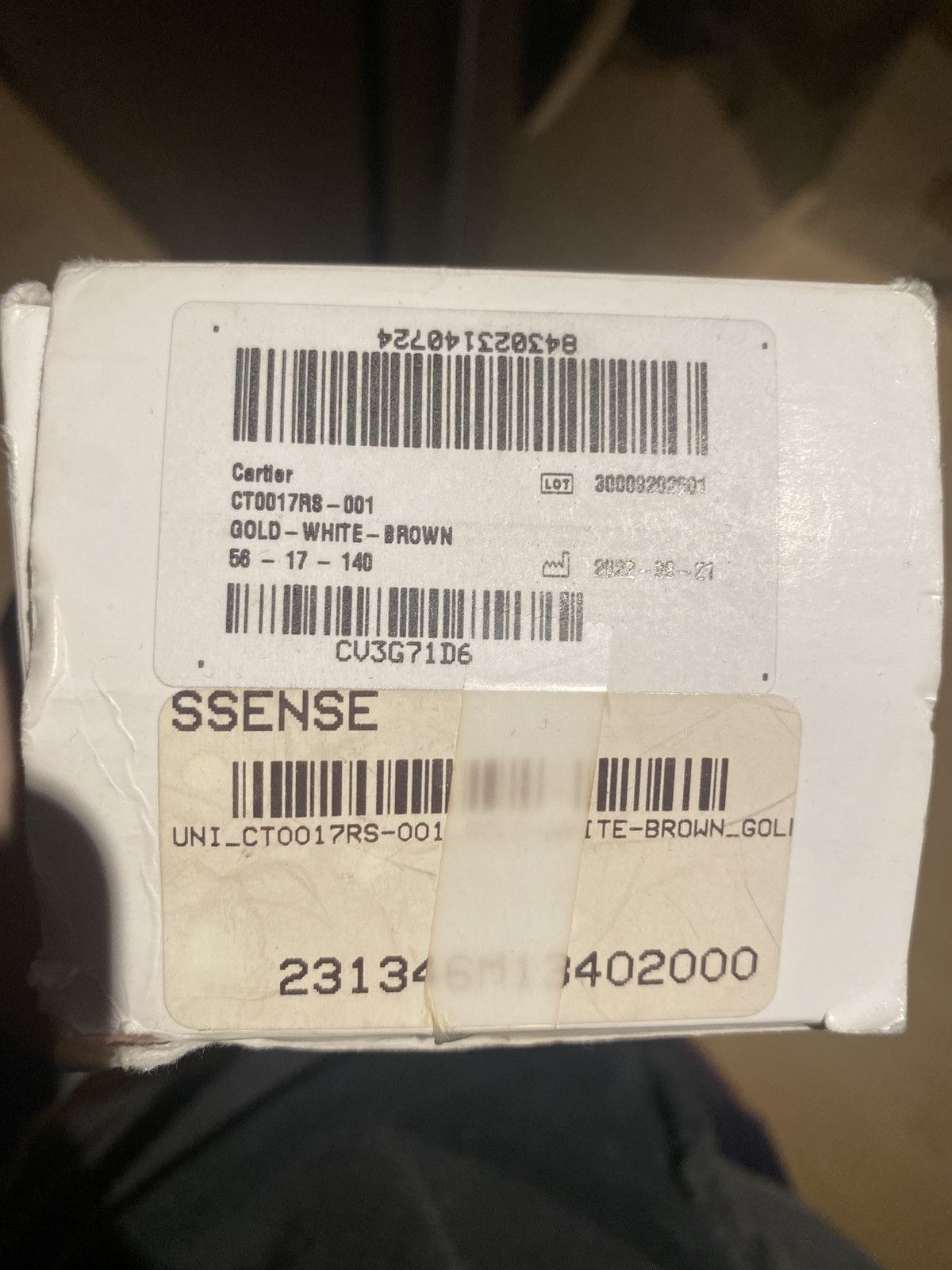 Cartier Cartier white Buffalo Size ONE SIZE - 6 Thumbnail