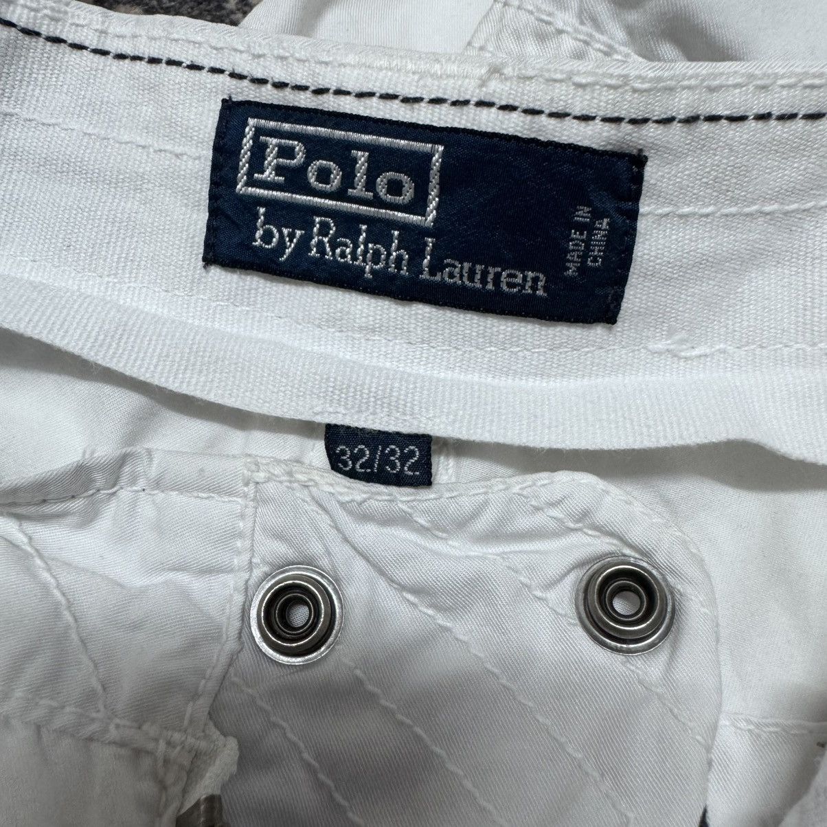 Polo Ralph Lauren Polo Ralph Lauren Sailor Tactical White Cargo Pants Size US 32 / EU 48 - 17 Thumbnail