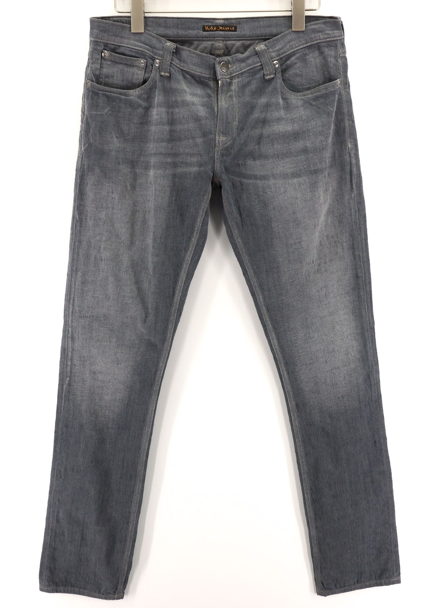 Nudie Jeans TIGHT LONG JOHN W34/L34 Slim Charcoal Jeans 80699 Size US 34 / EU 50 - 1 Thumbnail