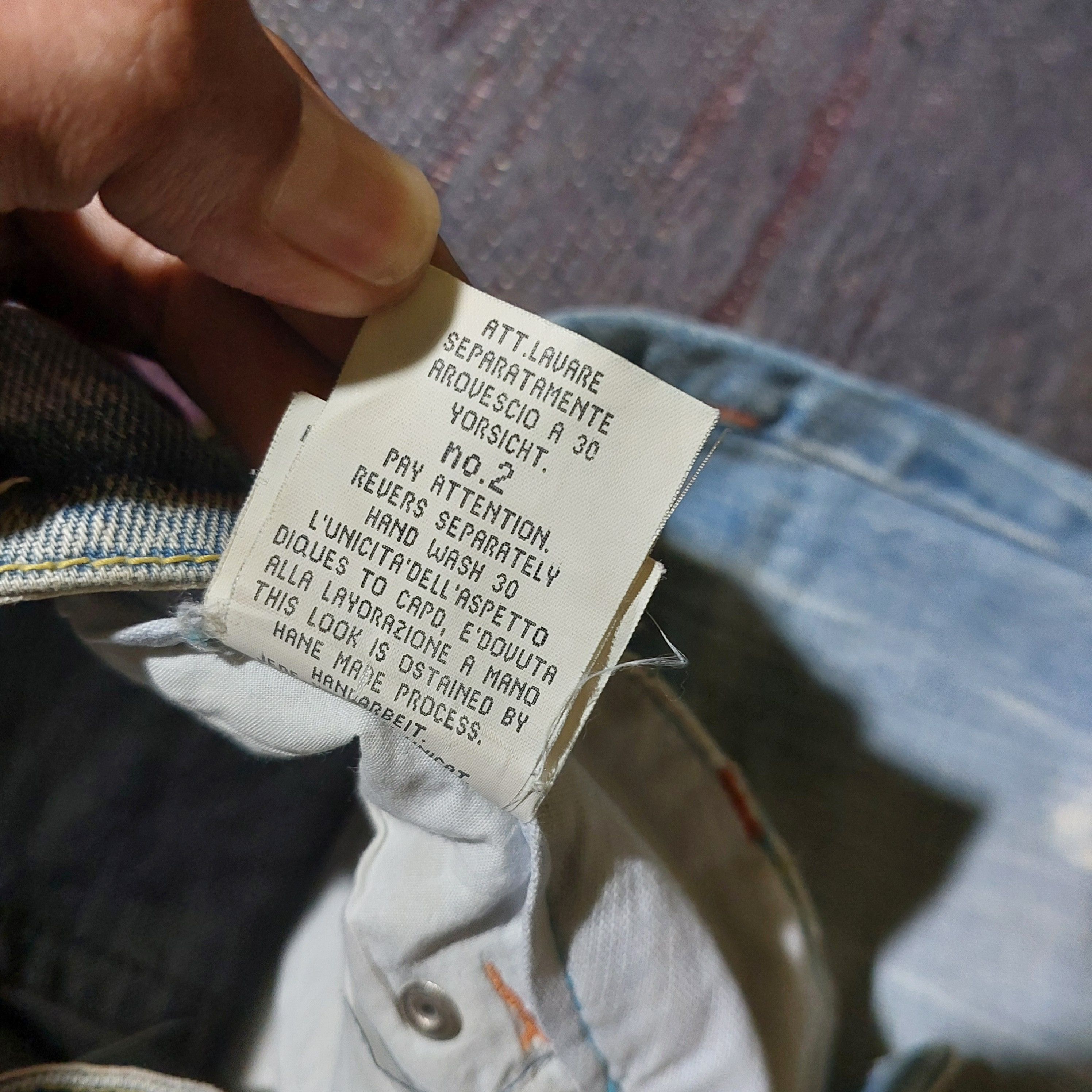 Tornado Mart Red pepper japan light blue washed flare denim Size US 28 / EU 44 - 13 Thumbnail
