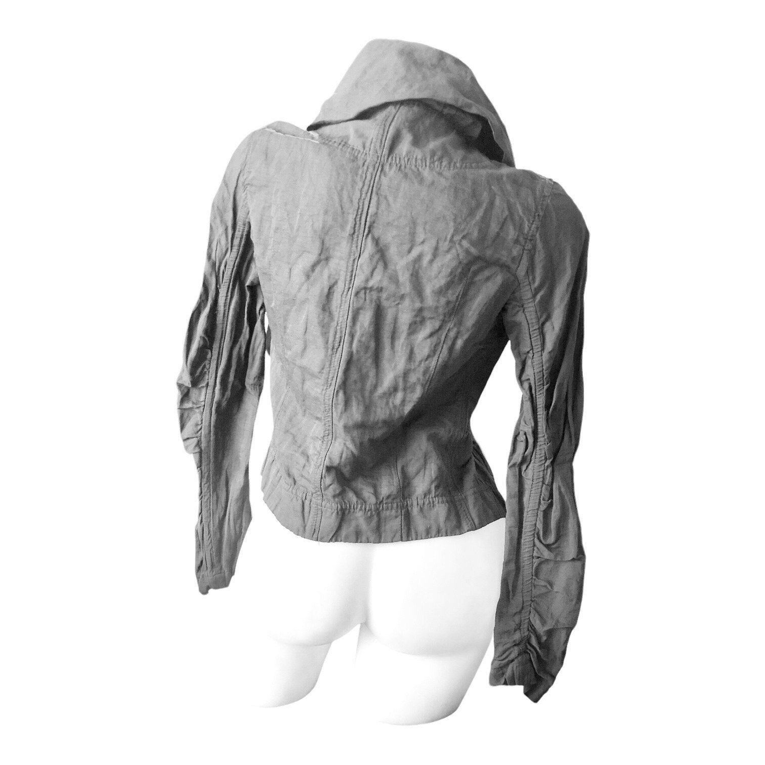 Cop Copine The Cop Copine Lace Wrap Around Modular Collar Jacket Size ONE SIZE - 4 Thumbnail