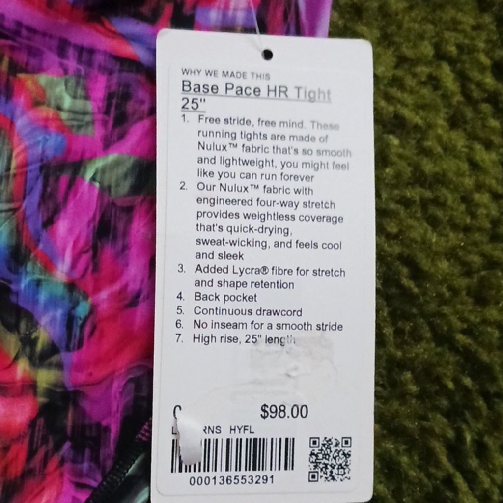Lululemon Lululemon Leggings Size 25" / US 0 / IT 36 - 4 Thumbnail
