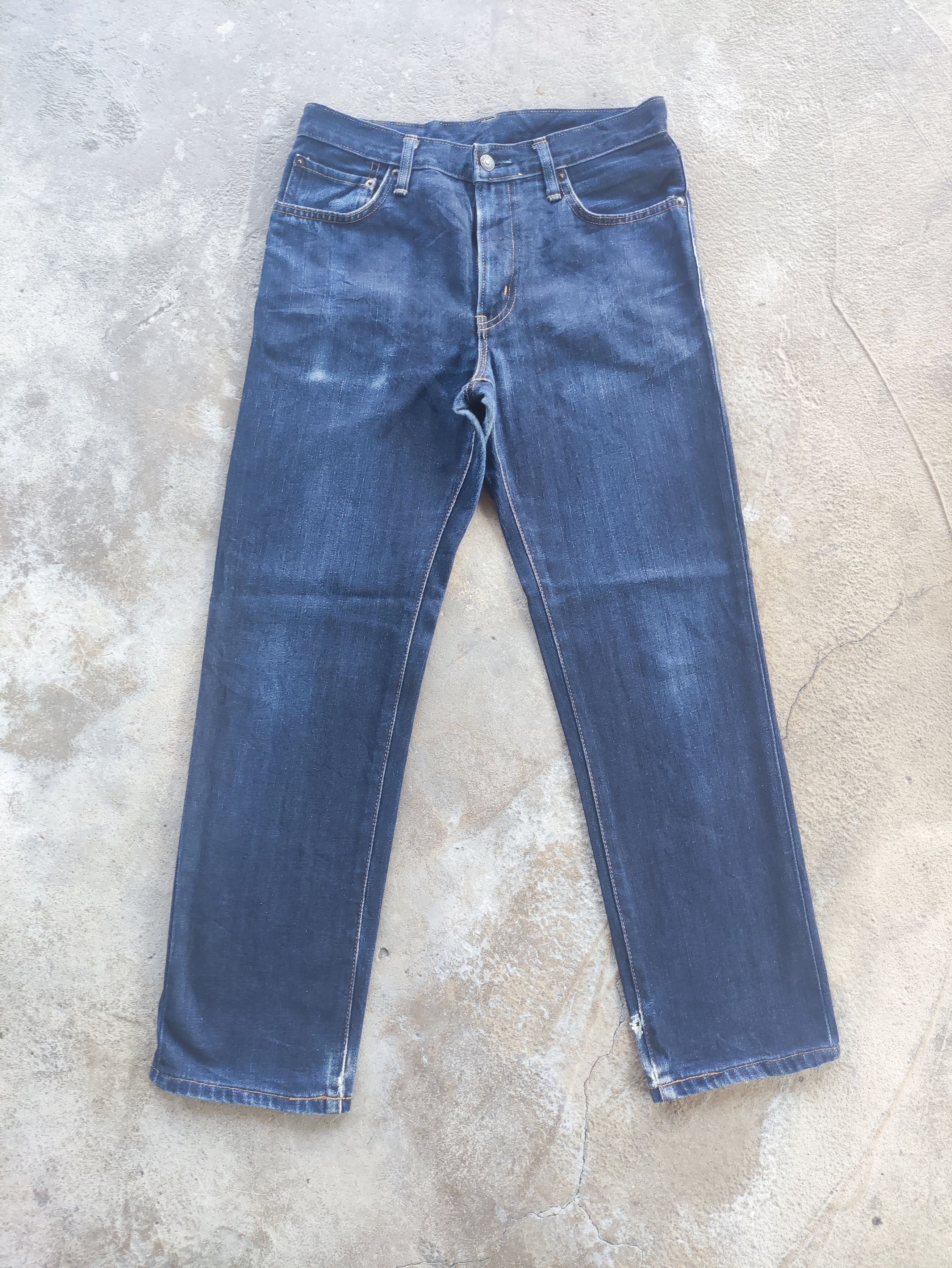 Edwin Vintage Edwin Brand Ripped Faded Denim Pants Size US 30 / EU 46 - 1 Thumbnail