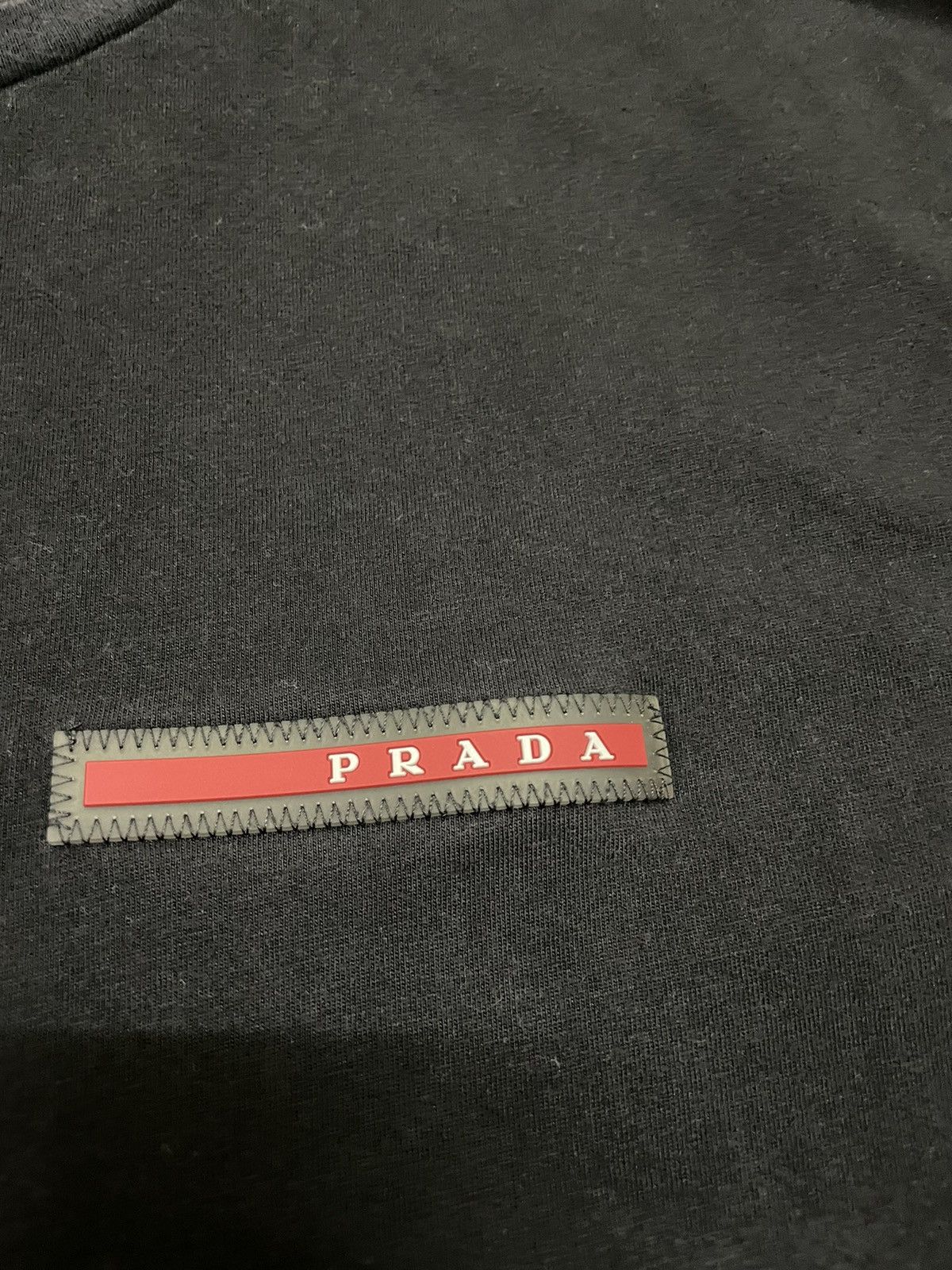 Prada Prada Black Tee Shirt Size US M / EU 48-50 / 2 - 8 Thumbnail