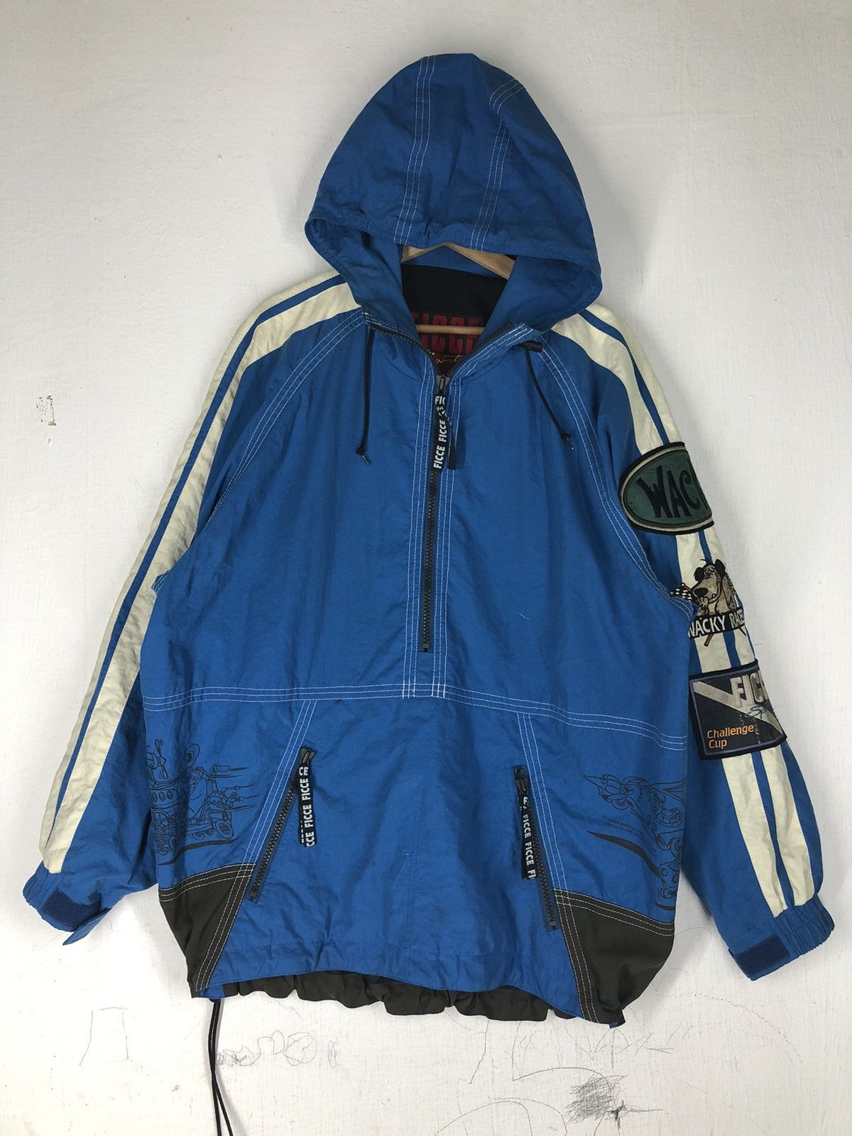 Vintage Vintage Wacky Races Jacket by Ficce Sport Goldwin Jacket Size US L / EU 52-54 / 3 - 2 Thumbnail