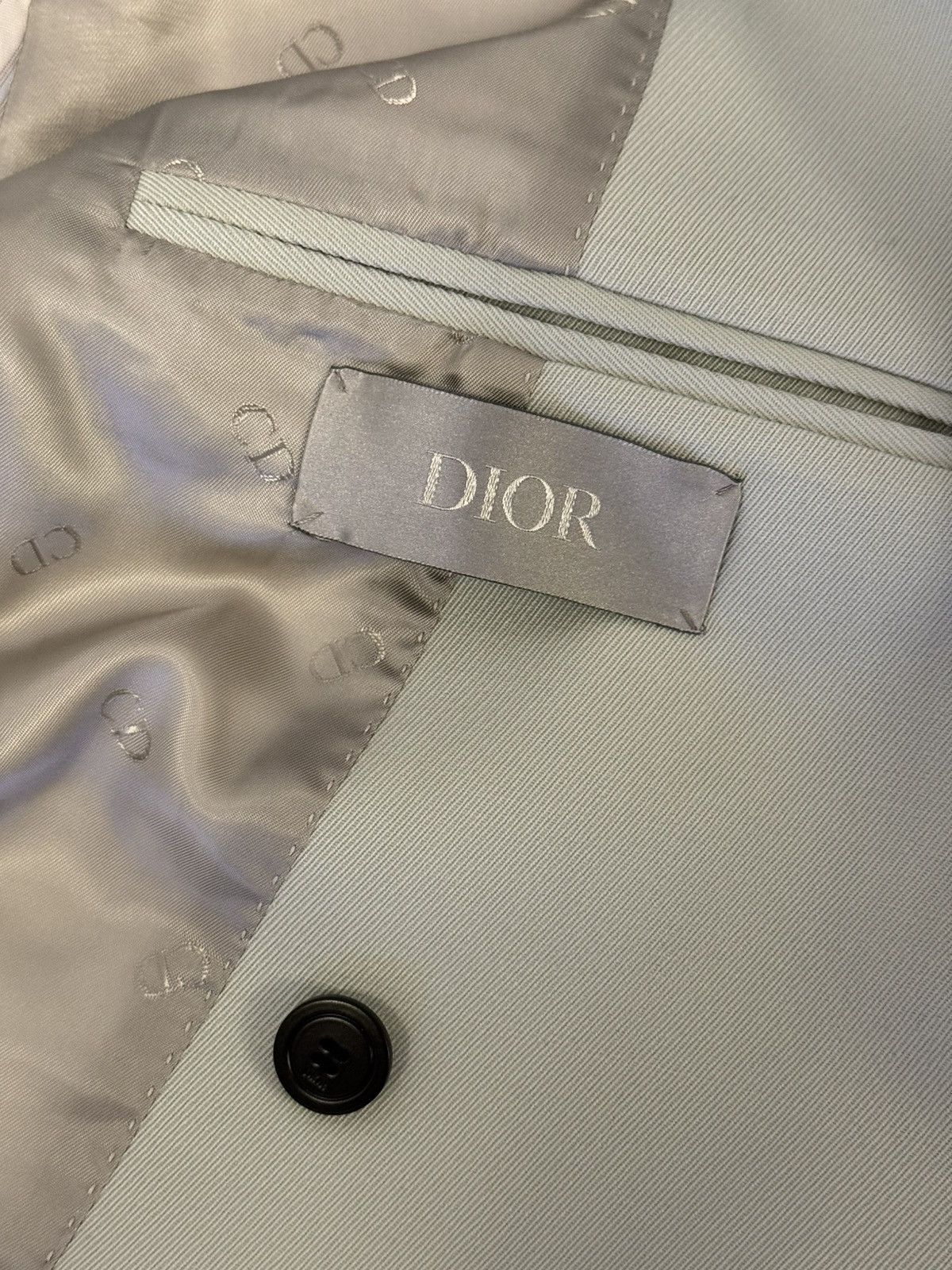 Dior Dior baby blue blazer jacket 52 Size 52S - 5 Thumbnail