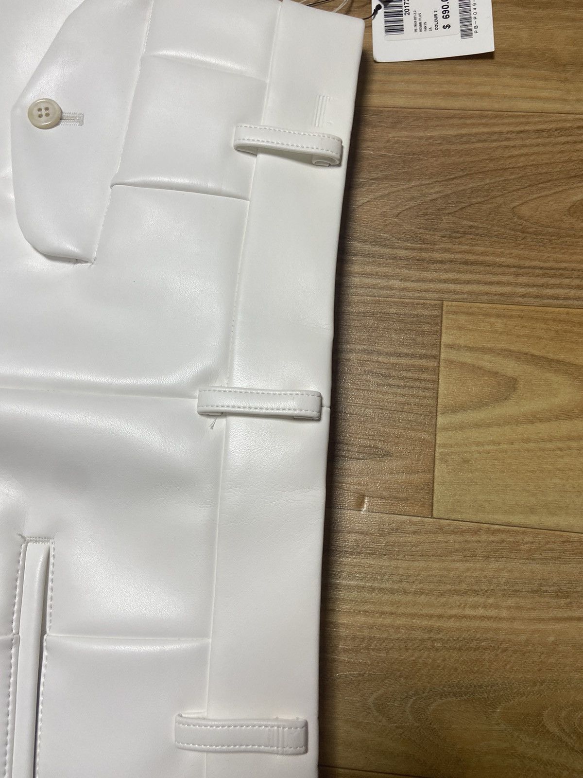 Comme des Garcons Bnwt S Comme des garcons Homme Plus vegan leather pants Size US 30 / EU 46 - 4 Thumbnail