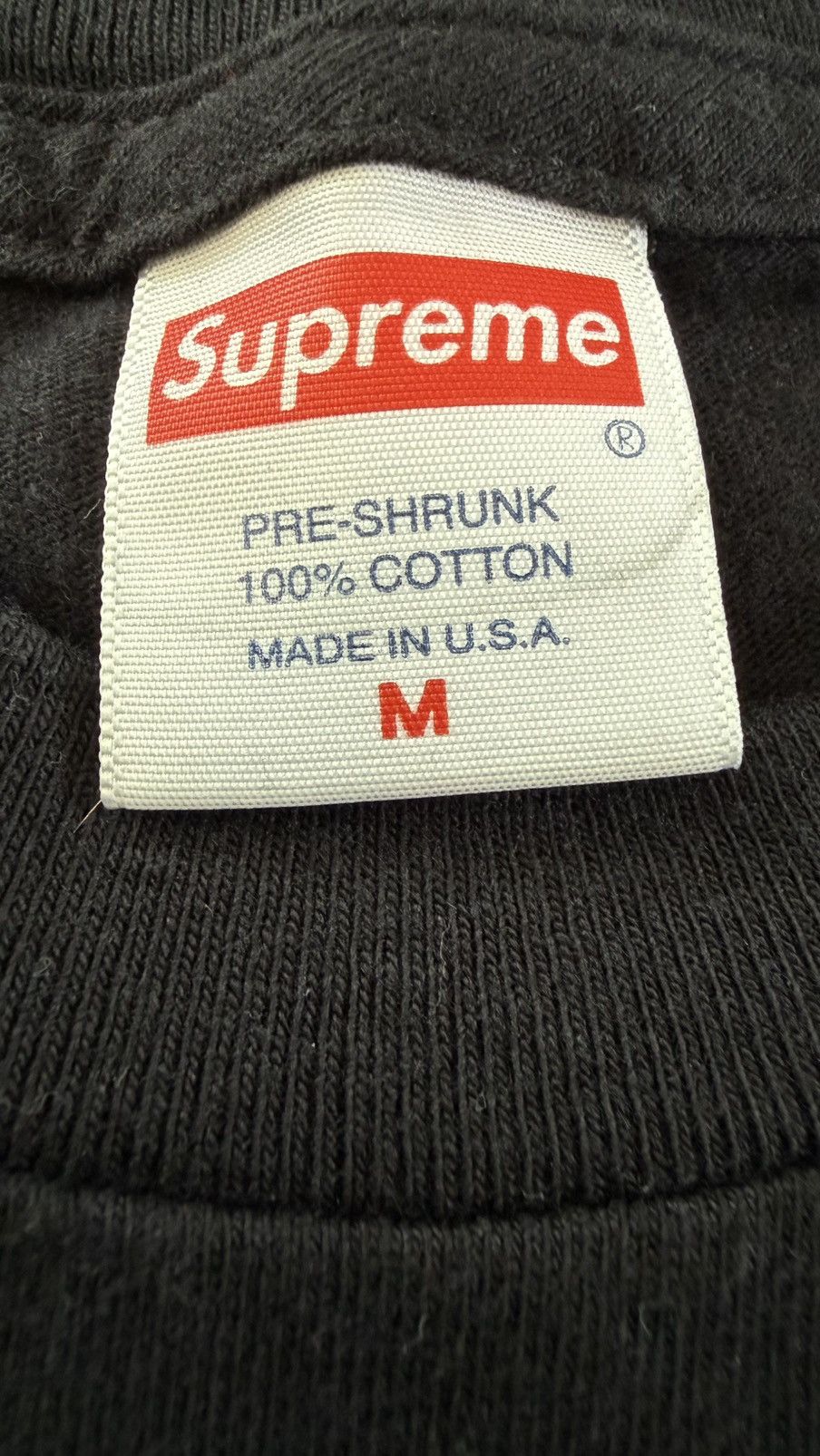 Supreme Supreme Christmas Tee Black Medium 2021 Size US M / EU 48-50 / 2 - 4 Thumbnail