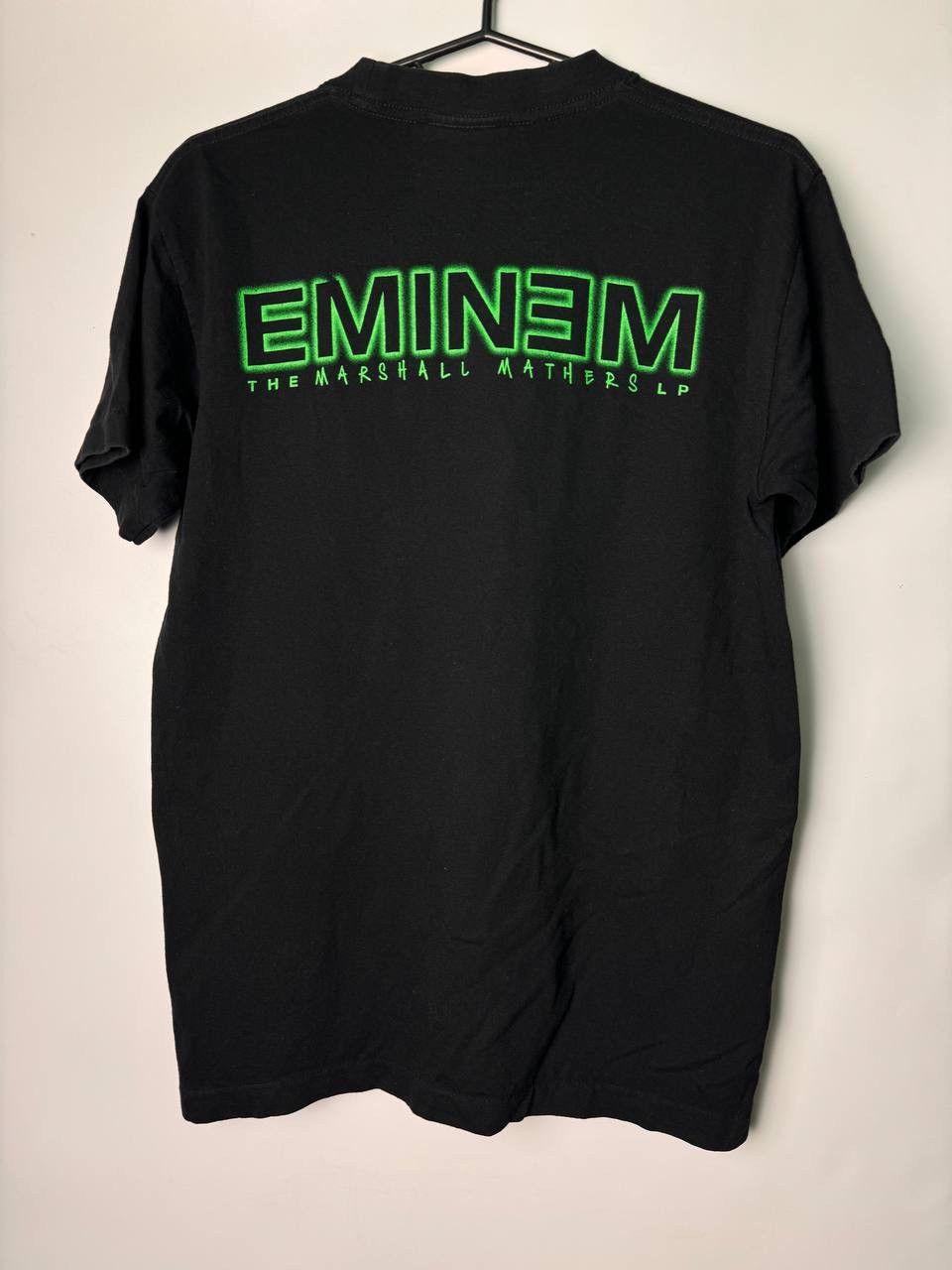 Eminem Vintage 90s EMINEM The Marshall Mathers LP T-Shirt Size US M / EU 48-50 / 2 - 2 Thumbnail