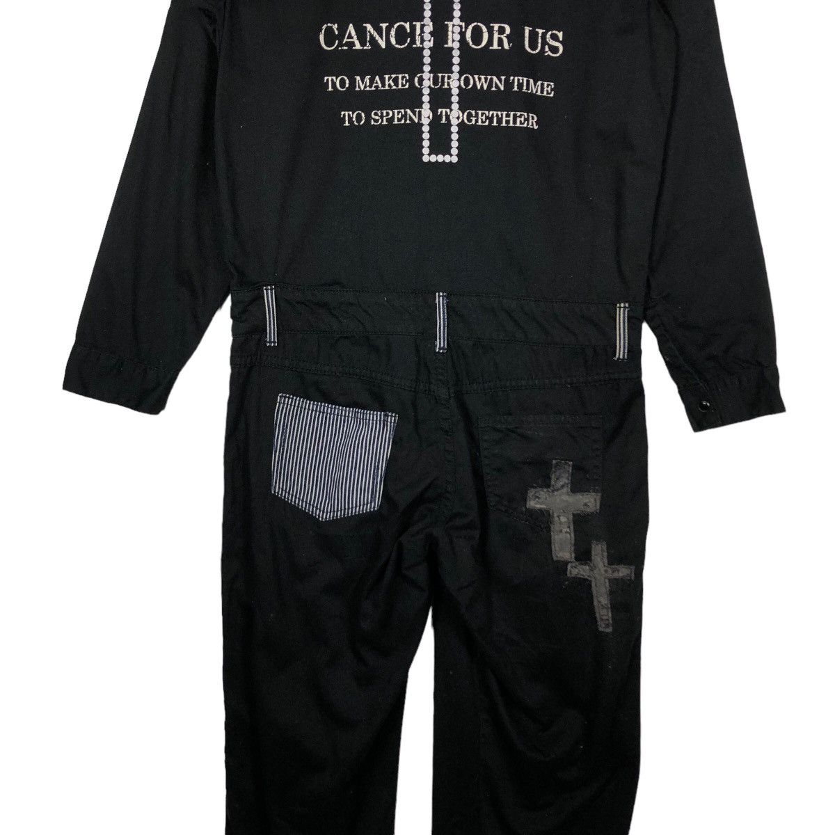 Japanese Brand The Rose Beauty Inspire Chrome Hearts Overall Work Big Logo Size US 34 / EU 50 - 11 Thumbnail