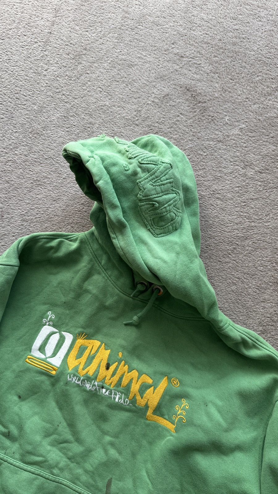 Hysteric Glamour Animal faded Dirty Logo Baggy Hoodie if6was9 Stussy LGB SK8 Size US L / EU 52-54 / 3 - 5 Thumbnail