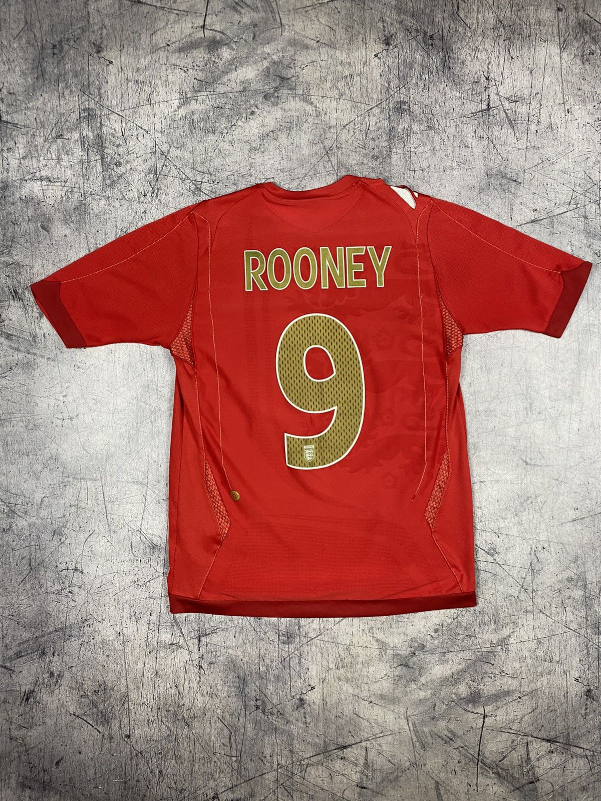 Umbro × Vintage Vintage Umbro England Rooney 9 Soccer Jersey Tee T Shirt Size US S / EU 44-46 / 1 - 11 Thumbnail
