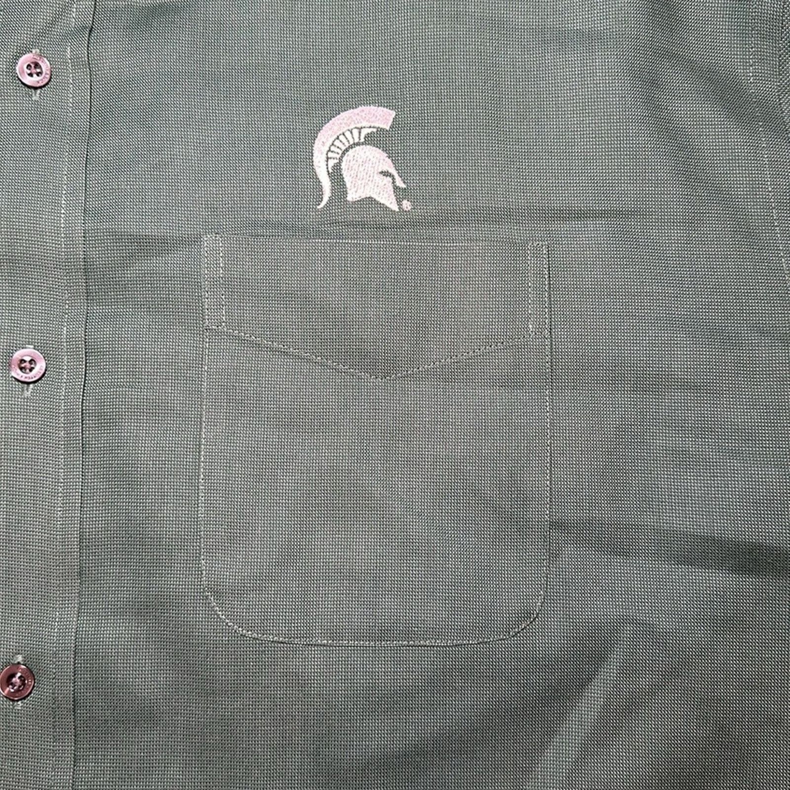 Cutter & Buck Michigan State Spartans Cutter & Buck Long Sleeve - 2XL Size US XXL / EU 58 / 5 - 5 Thumbnail