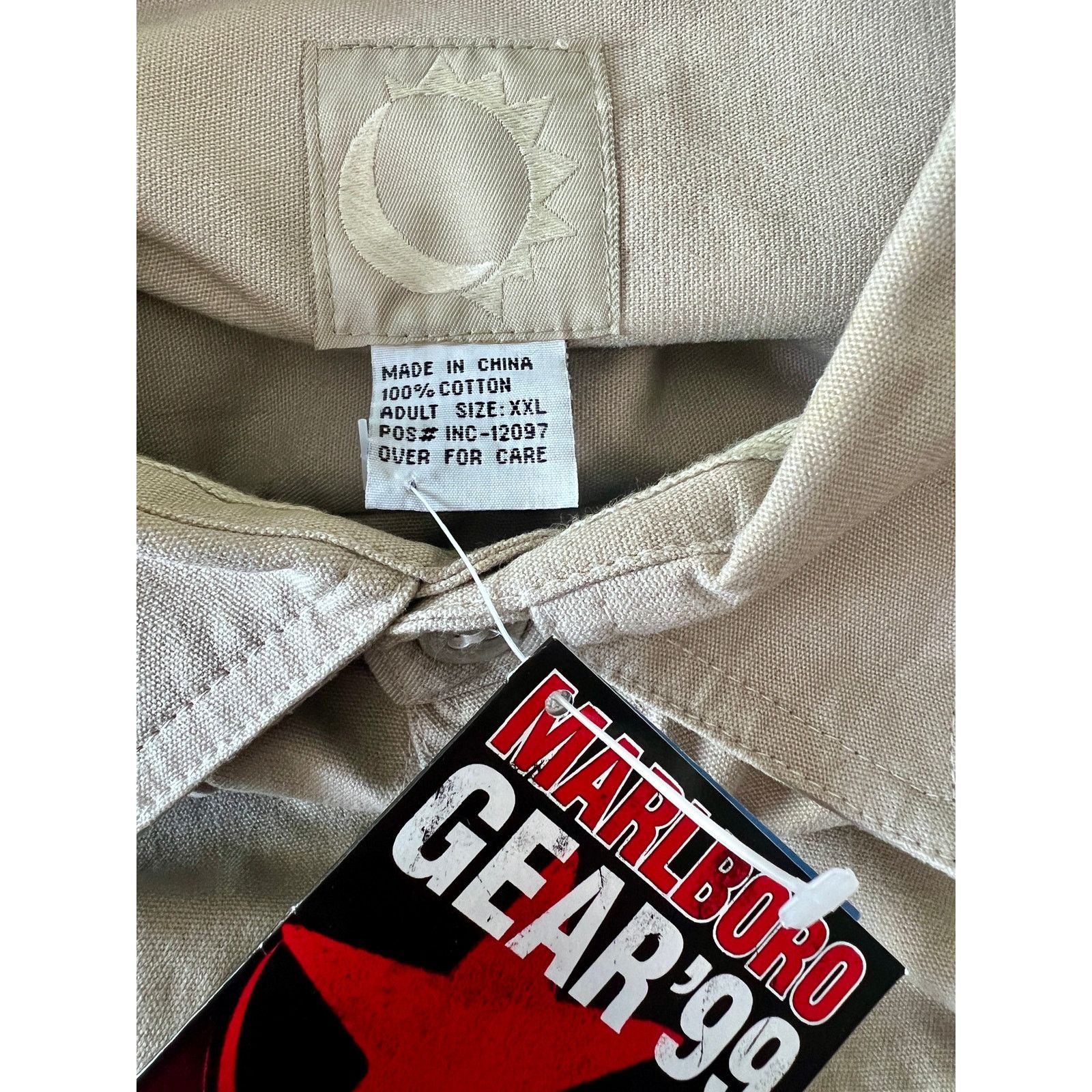 Marlboro NWT Rare Vintage Men's Marlboro Gear Cotton Button Up Shirt Size US XXL / EU 58 / 5 - 4 Thumbnail