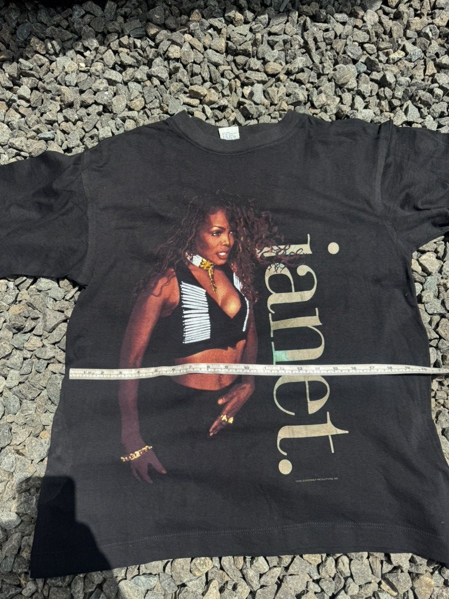 Vintage Vintage 1995 Janet Jackson 1995 world Tour tshirt Size US L / EU 52-54 / 3 - 17 Thumbnail