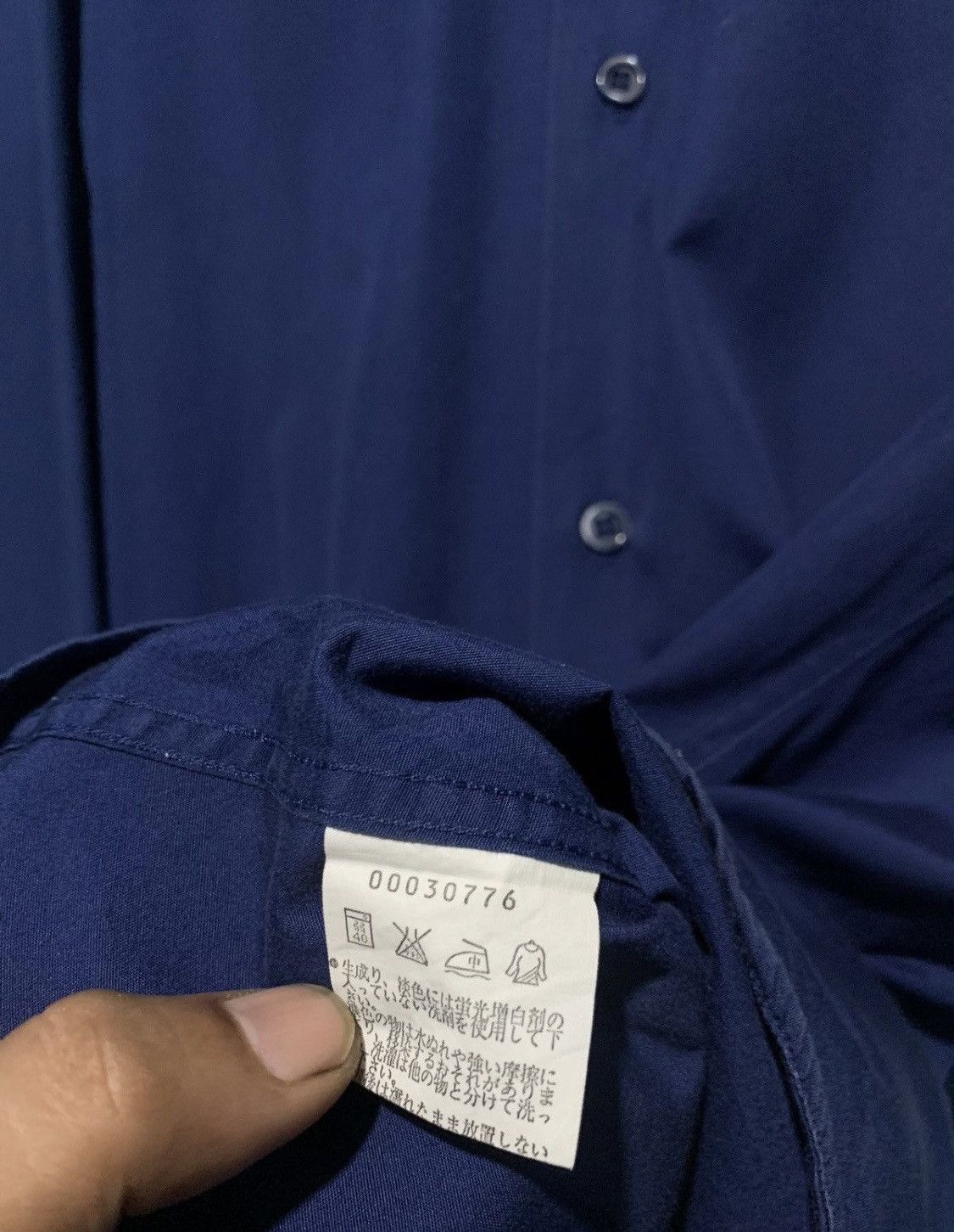 Designer × Vintage × agnes b. Vtg Agnes B. Homme Button Up shirt Size US S / EU 44-46 / 1 - 8 Thumbnail