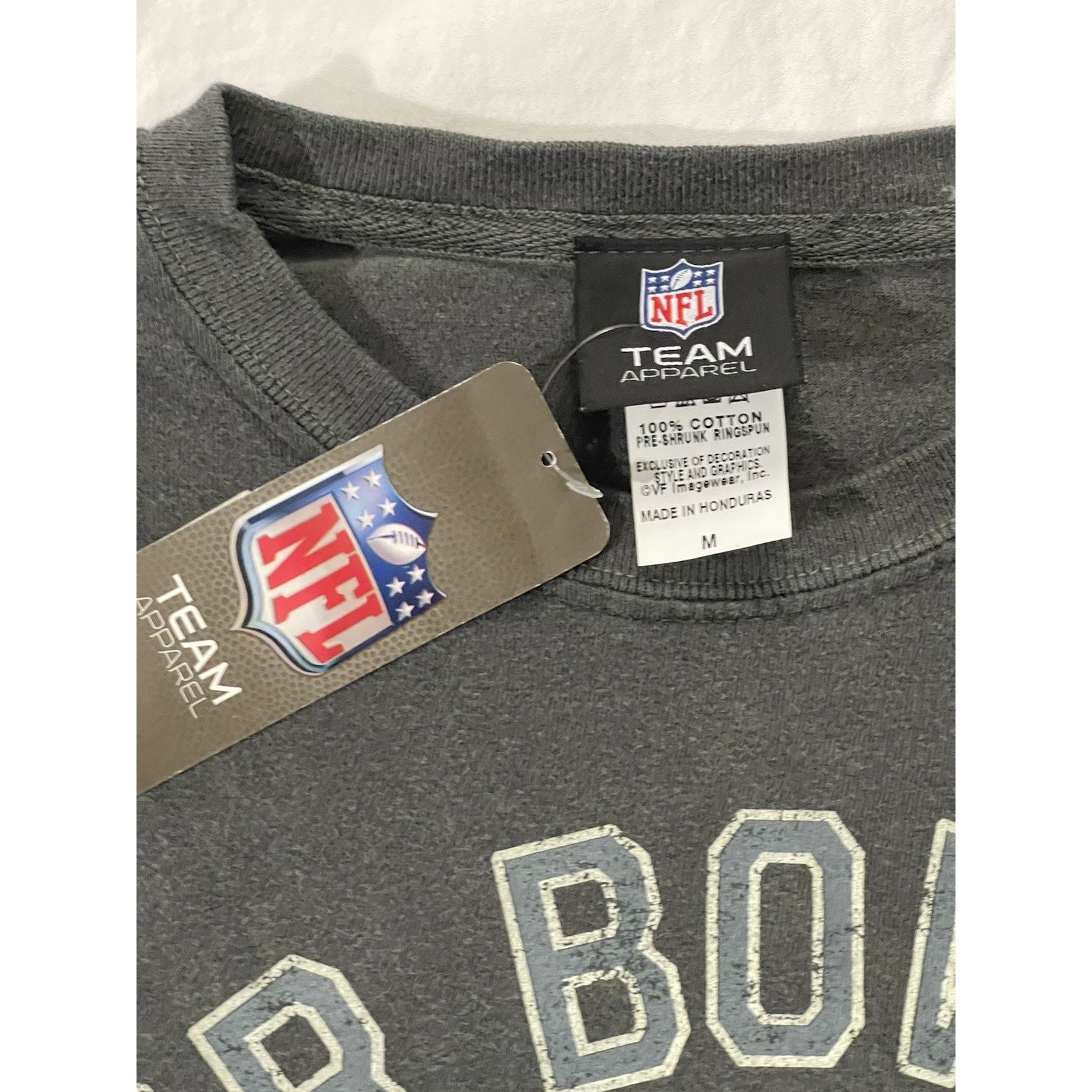 NFL NWT Super Bowl XLVI Indianapolis 2012 Gray ShirT NFL Size M Size US M / EU 48-50 / 2 - 3 Thumbnail