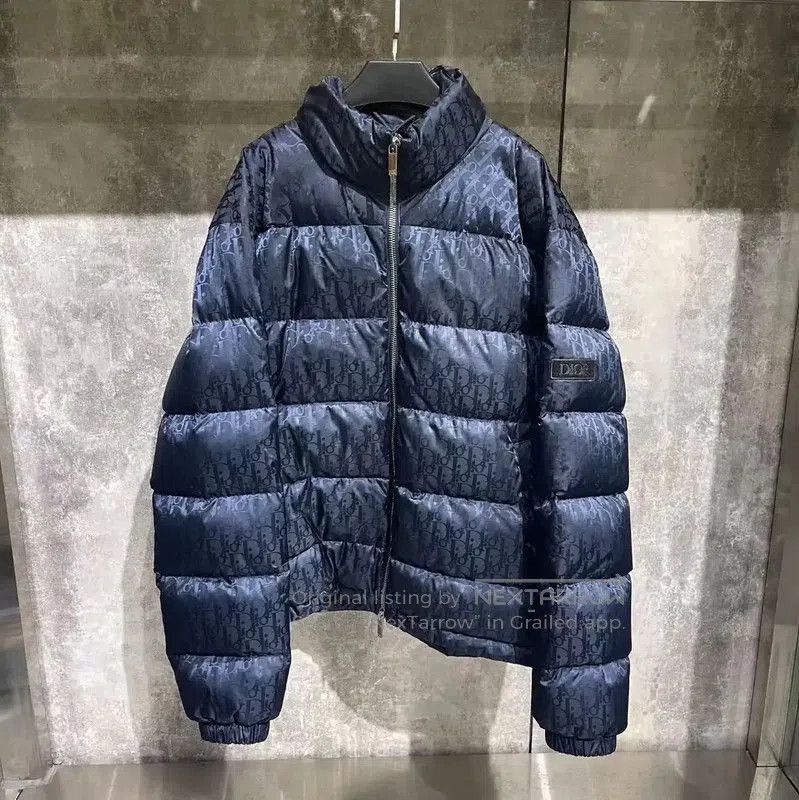 Dior Dior Men's Blue Puffer Jacket, XL Size . Size US XL / EU 56 / 4 - 1 Thumbnail