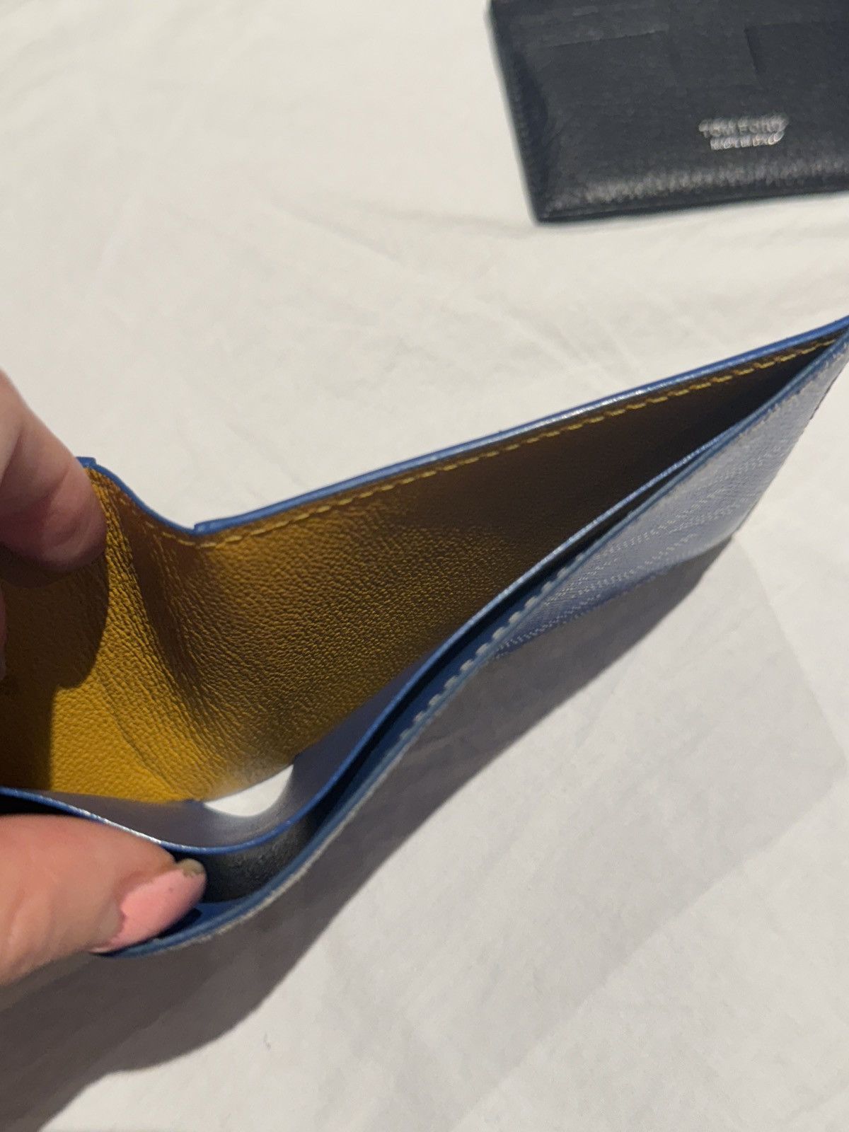 Goyard Blue Goyard Bi Fold Wallet Size ONE SIZE - 4 Thumbnail