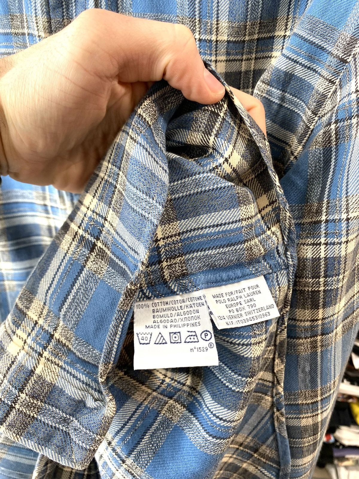 Polo Ralph Lauren Vintage Polo Ralph Lauren Flannel Plaid Checkered Shirt Size US M / EU 48-50 / 2 - 6 Thumbnail