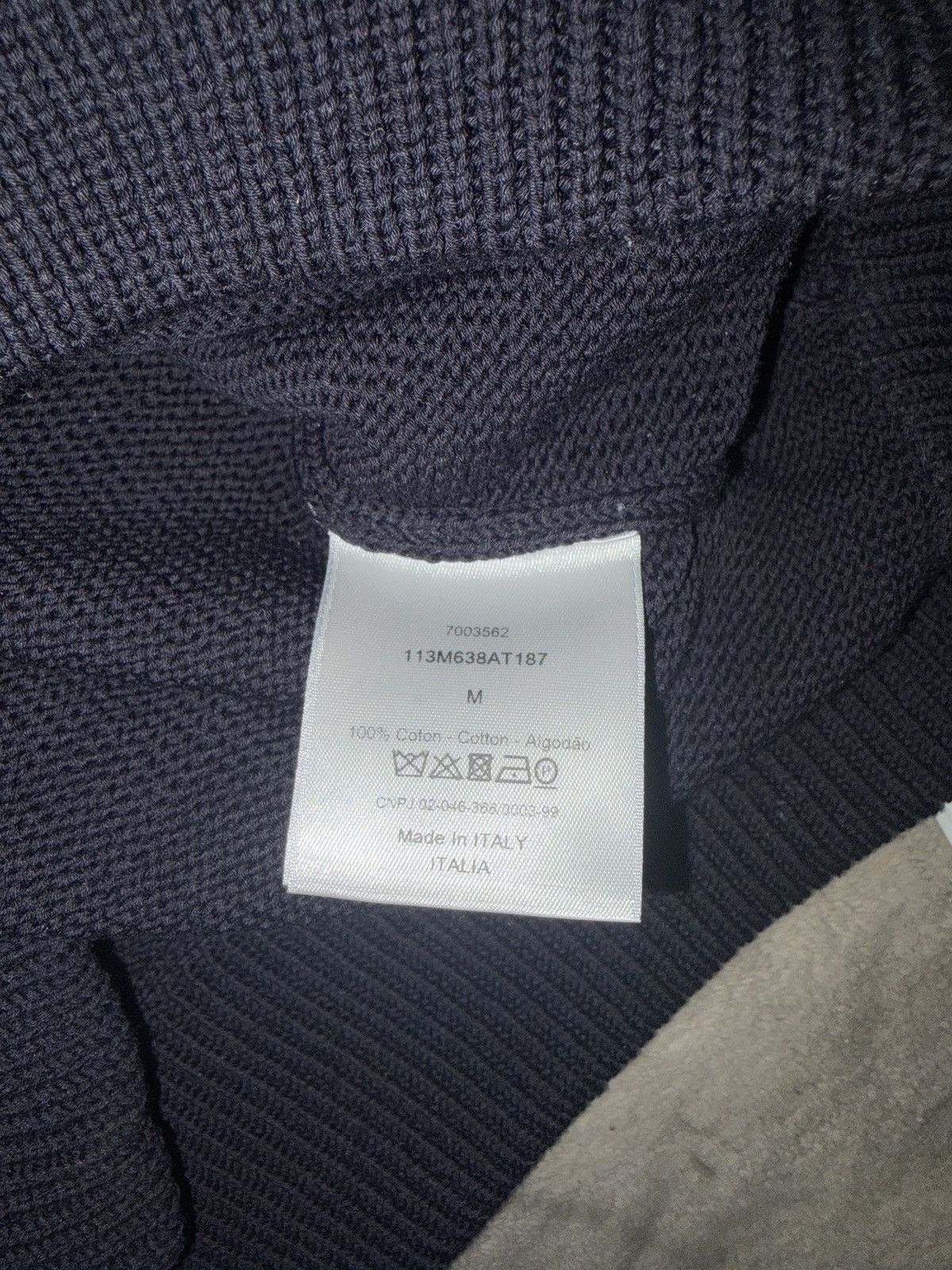 Dior Dior Knit Sweater With Oblique Inserts Size US M / EU 48-50 / 2 - 4 Thumbnail