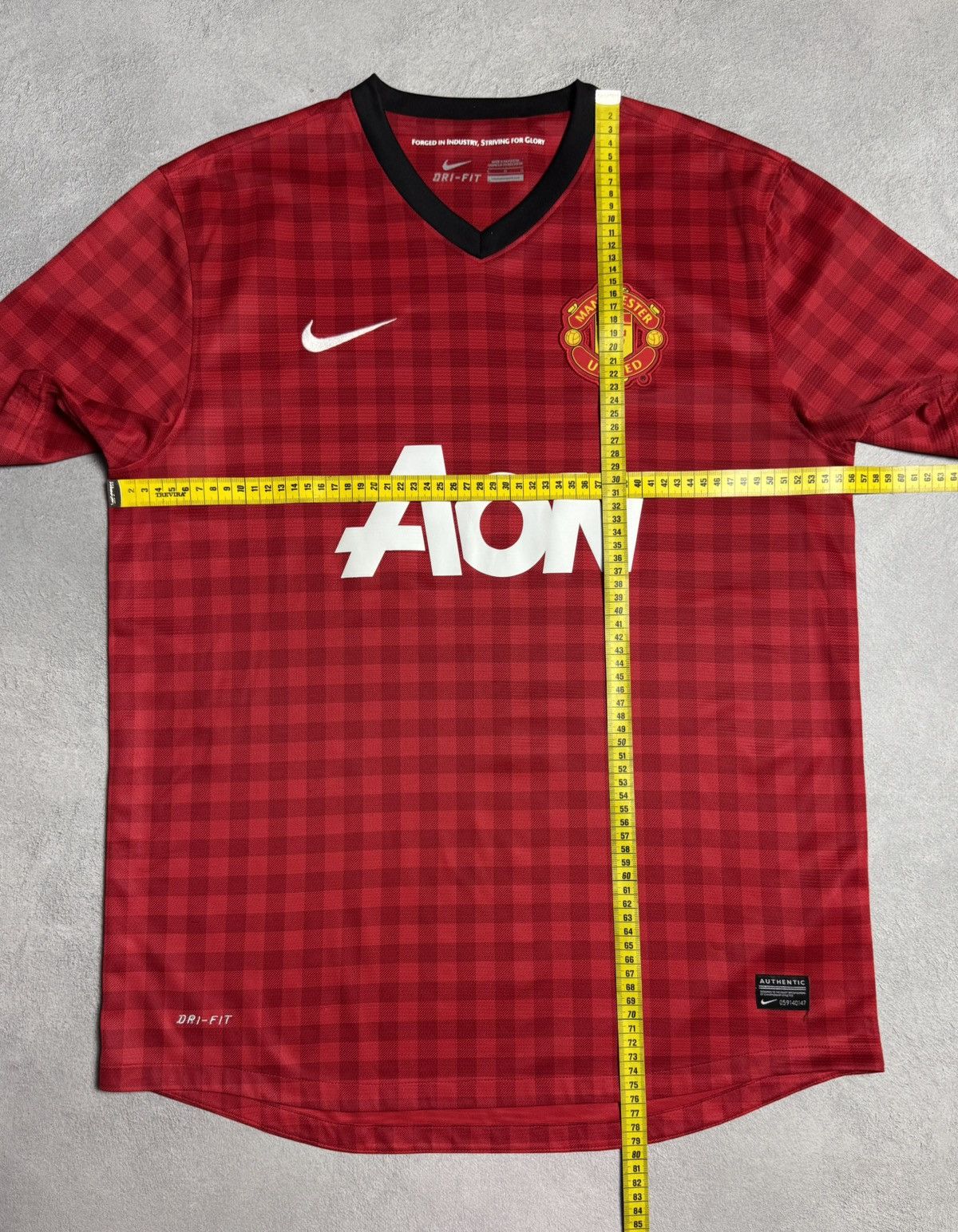 Nike Manchester United 2012 2013 Home Shirt Soccer Jersey Nike Size US L / EU 52-54 / 3 - 16 Thumbnail