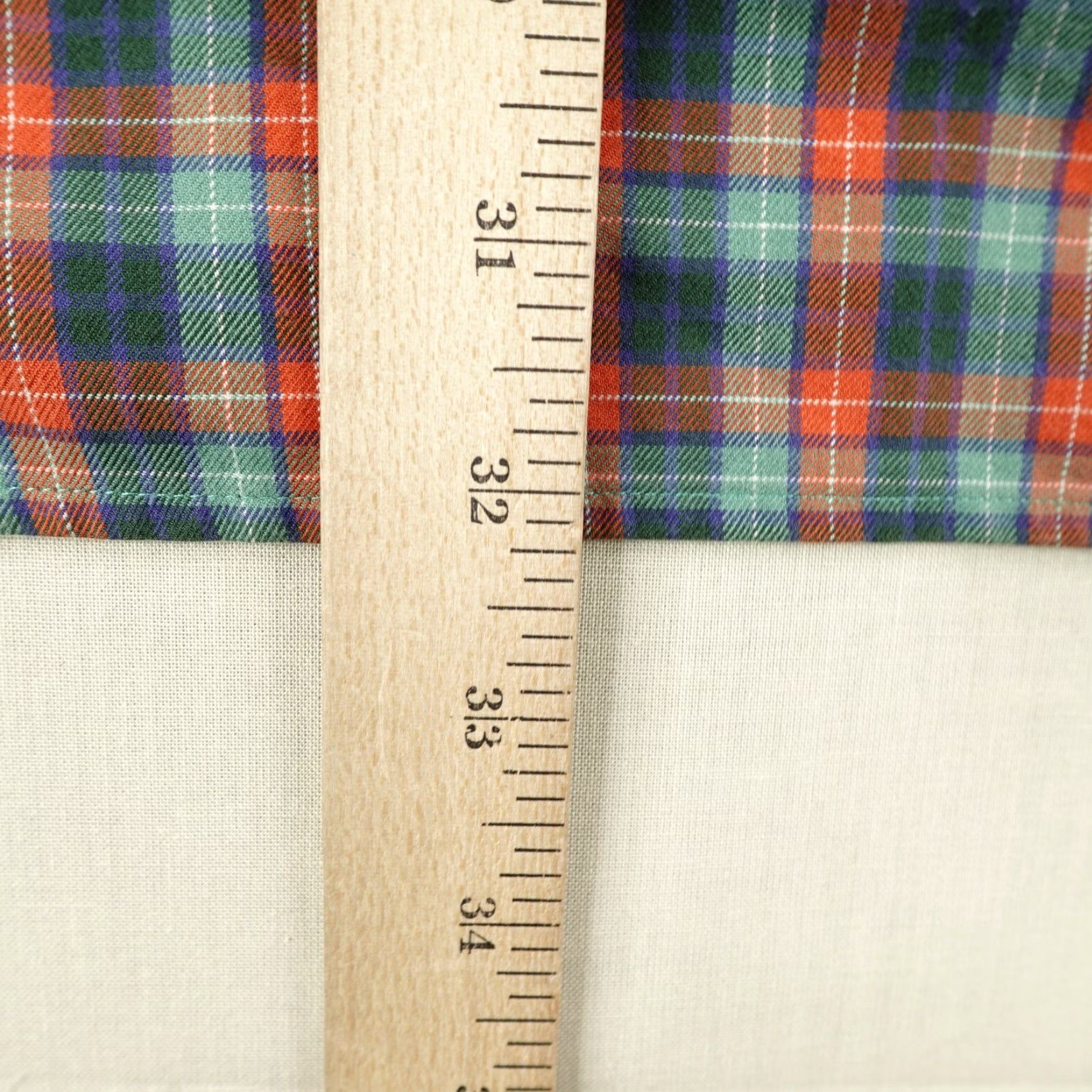 Vineyard Vines Vineyard Vines Shirt Men Large Orange Green Plaid Flannel Whale Button Up Preppy Size US L / EU 52-54 / 3 - 7 Thumbnail