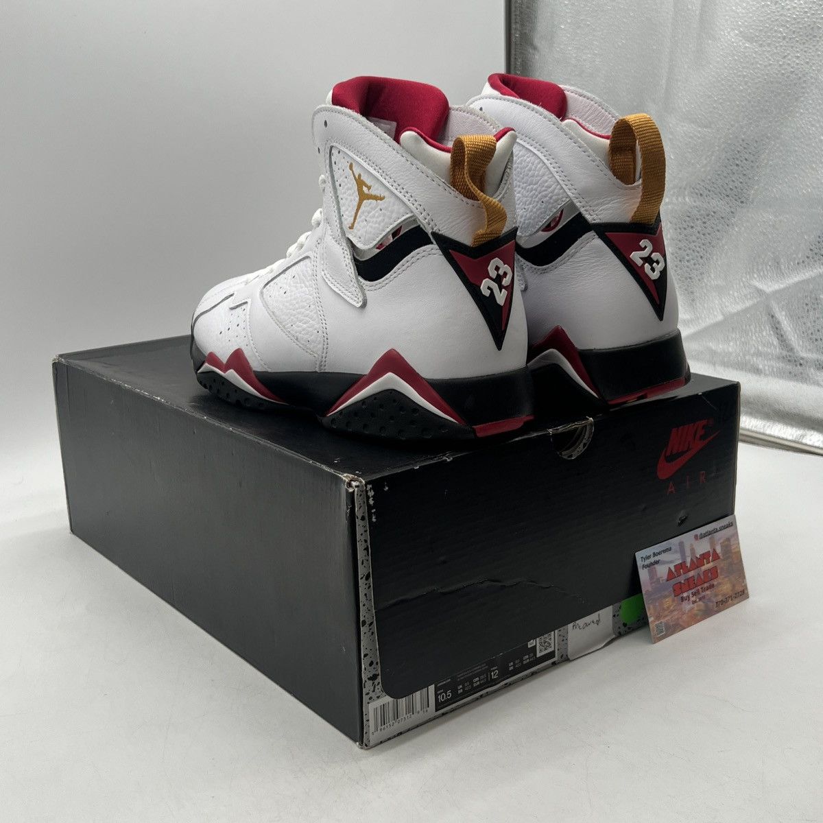 Jordan Brand Air Jordan 7 Cardinal Size US 10.5 / EU 43-44 - 4 Thumbnail