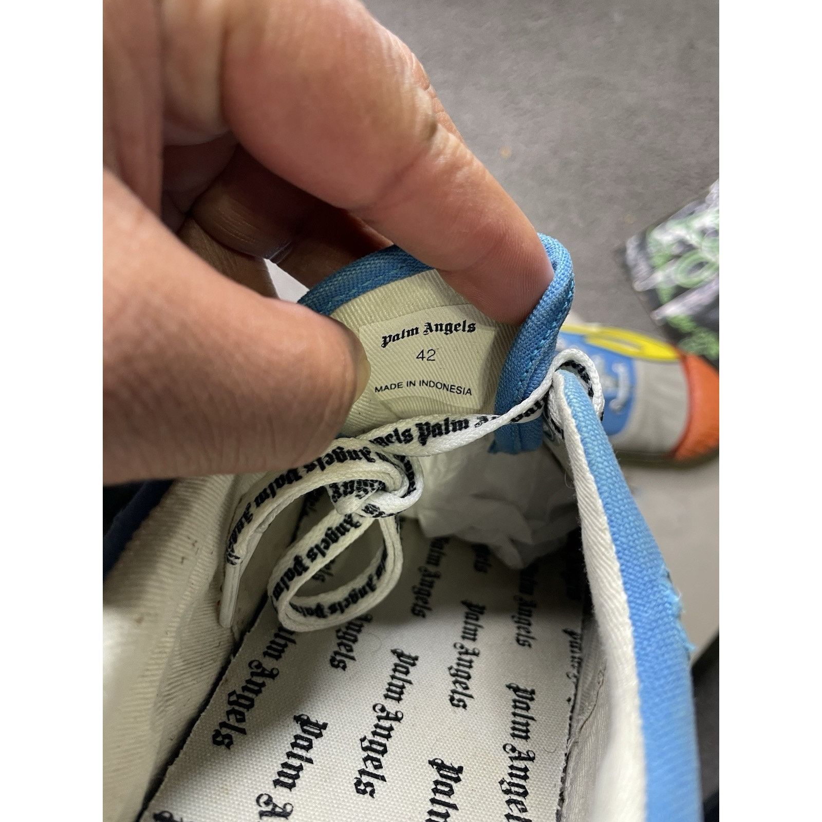Palm Angels Size 9m/42EU-Palm Angels Flame Men's Shoes Multi Low Top Size US 9 / EU 42 - 6 Thumbnail