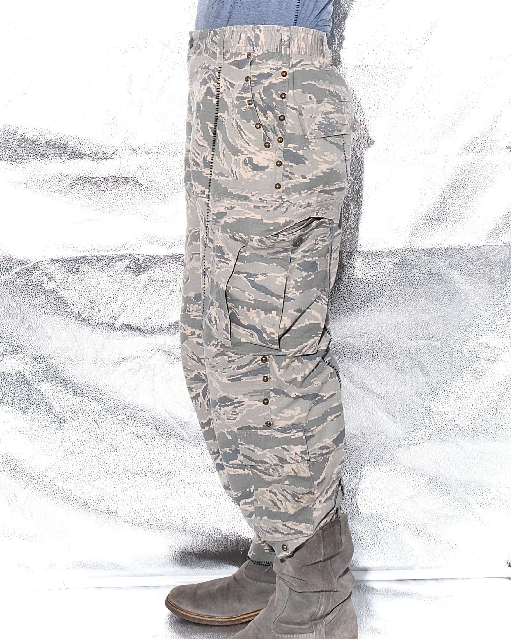 Vintage REPEAT PLUS RE-OVERLOCK USA MILITARY PANTS Size M (RPO033201 Size US 32 / EU 48 - 11 Thumbnail