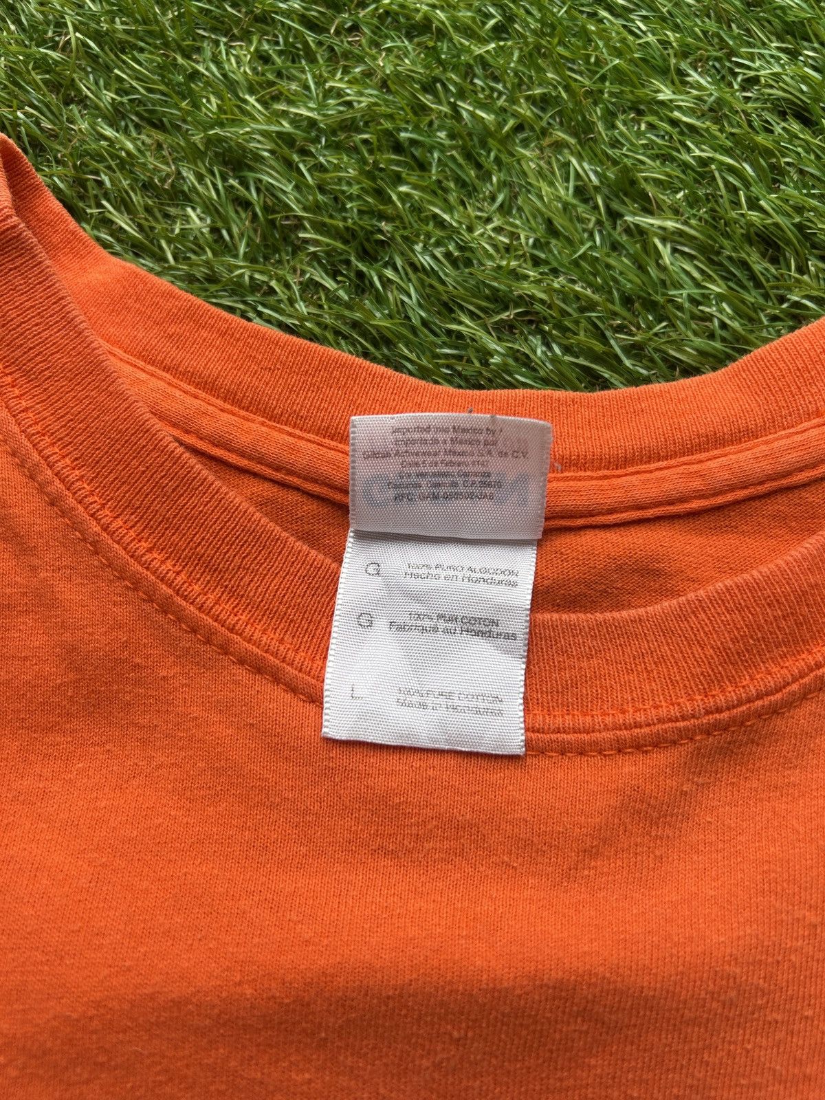 NCAA Vintage 2007 Miami Hurricanes Orange Bowl Final Game T-Shirt Size US L / EU 52-54 / 3 - 3 Thumbnail
