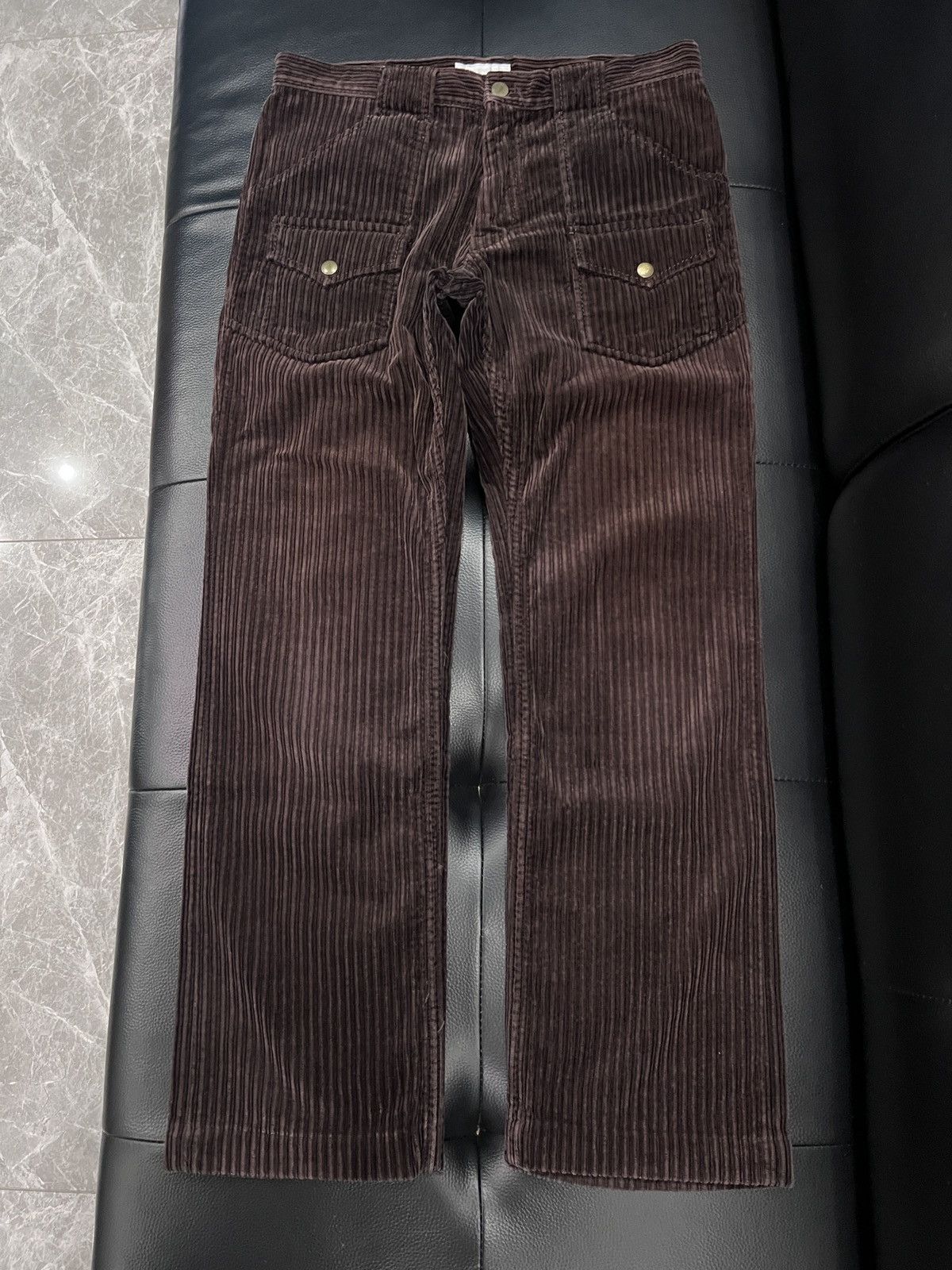 Number (N)ine Number (N)ine AW02 Corduroy External Pocket Trousers Size US 32 / EU 48 - 1 Thumbnail