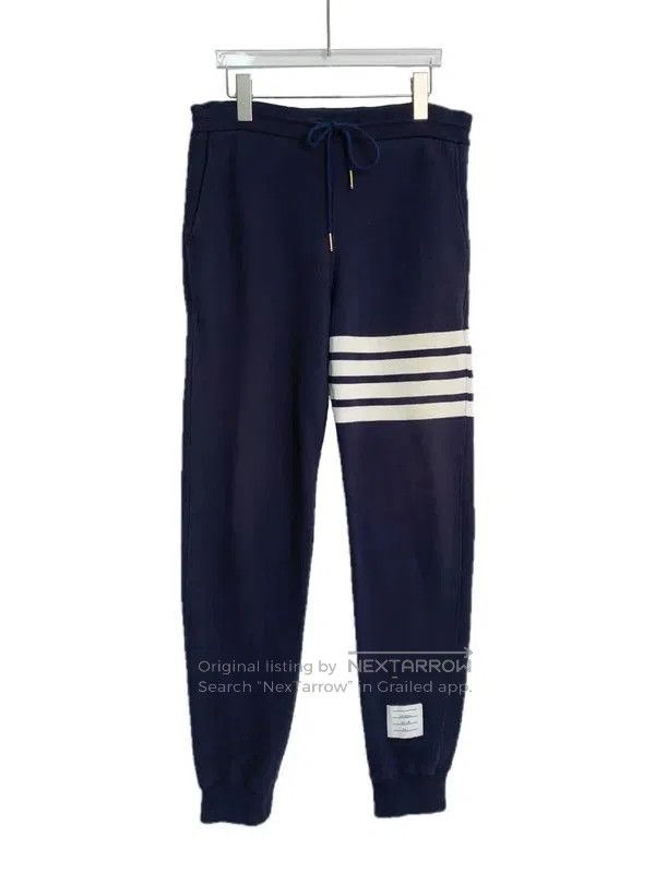 Thom Browne Thom Browne Men's Navy Cotton Casual Pants . Size US 26 / EU 42 - 1 Thumbnail