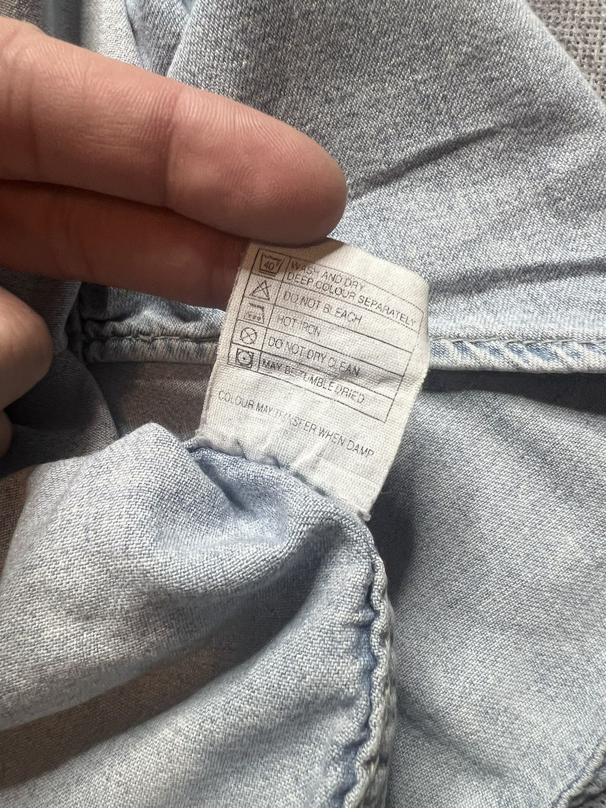 Wrangler Vintage Wrangler Denim Shirt Size US XXL / EU 58 / 5 - 7 Thumbnail