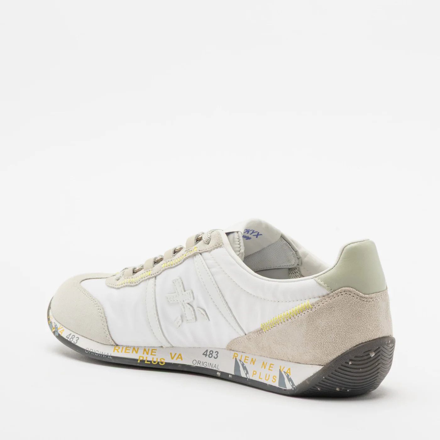 Premiata o1B3y1r0426 Low Top Running Sneakers in Multicolor Size US 11 / EU 44 - 2 Thumbnail