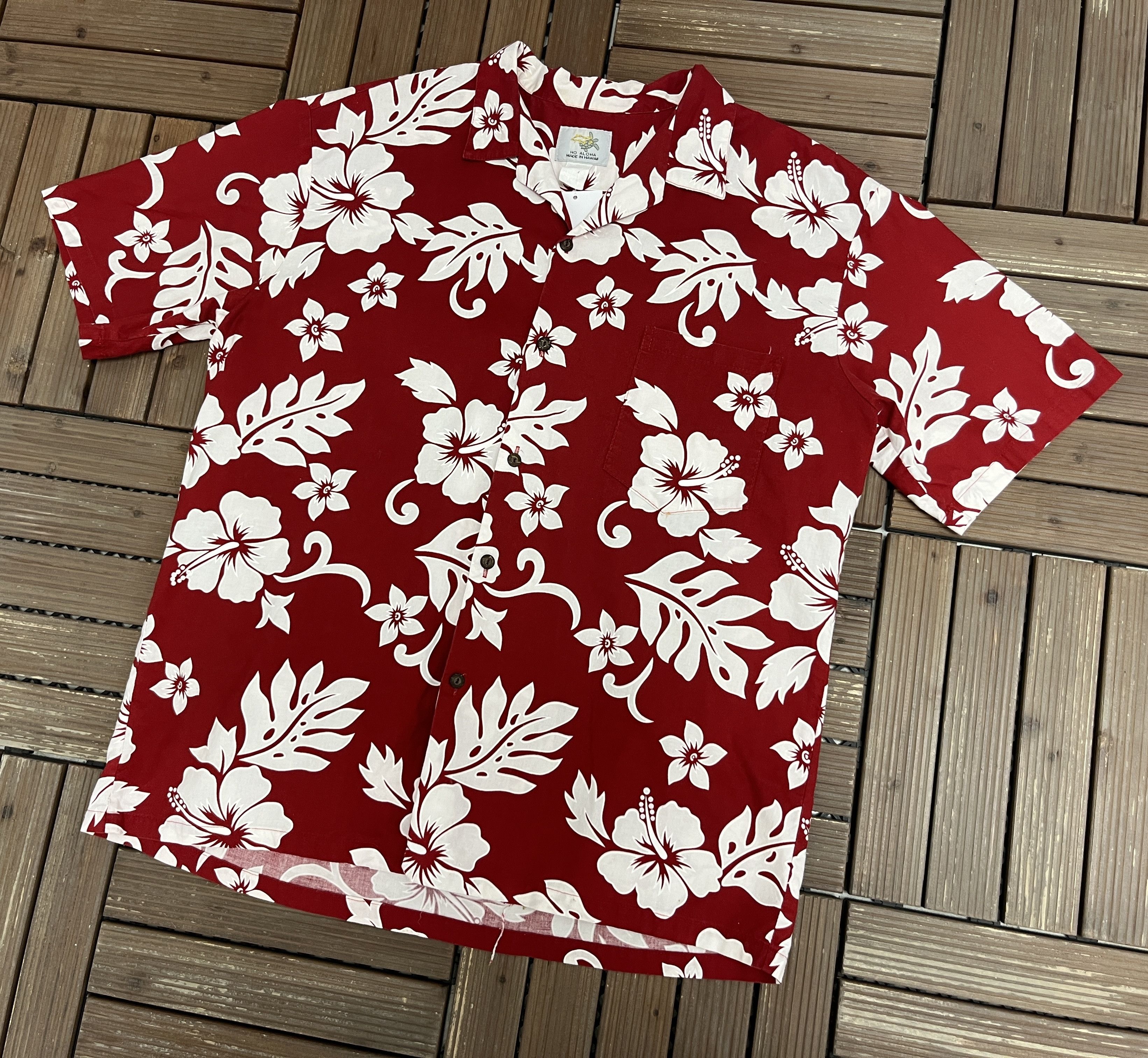 Vintage Ho Aloha Vintage Hawaiian Button Down Shirt Size US XL / EU 56 / 4 - 3 Thumbnail