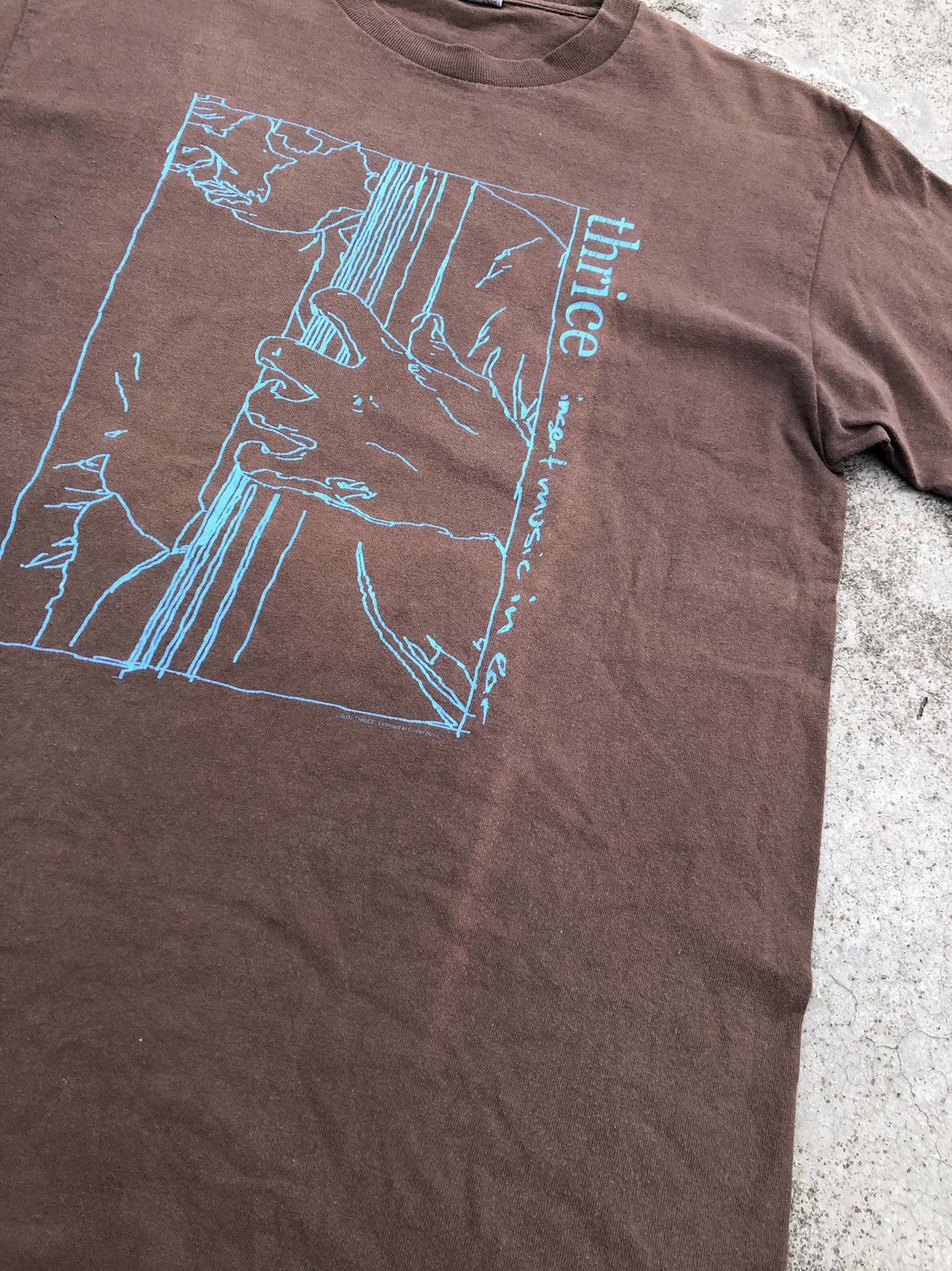 Band Tees × Vintage VINTAGE THRICE BAND 2004 TEE Size US M / EU 48-50 / 2 - 4 Thumbnail