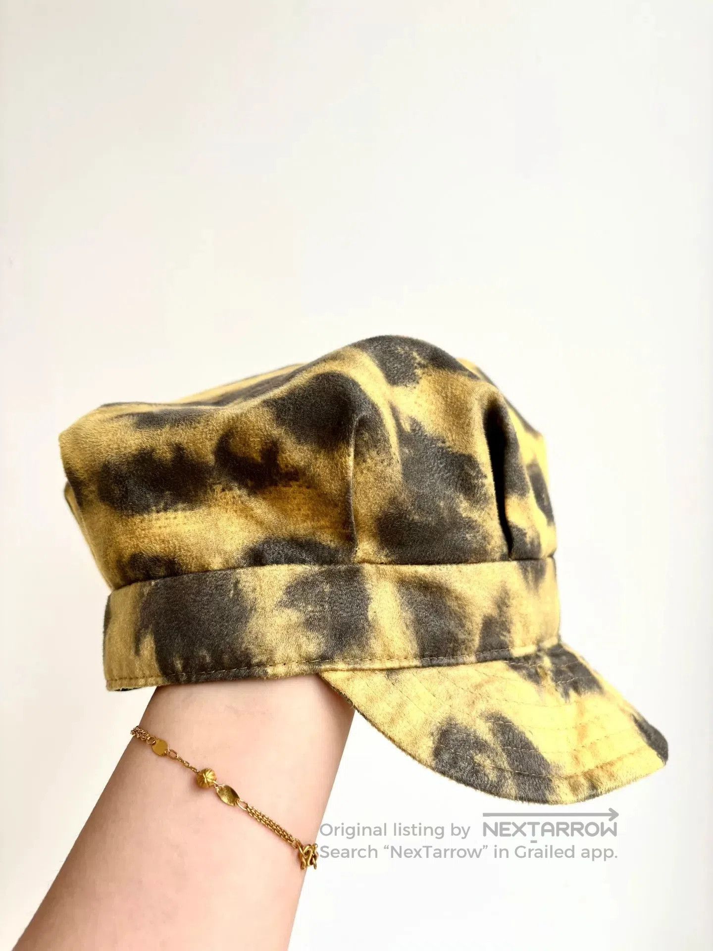 Vivienne Westwood vivienne westwood yellow leopard print cap. Size ONE SIZE - 6 Thumbnail