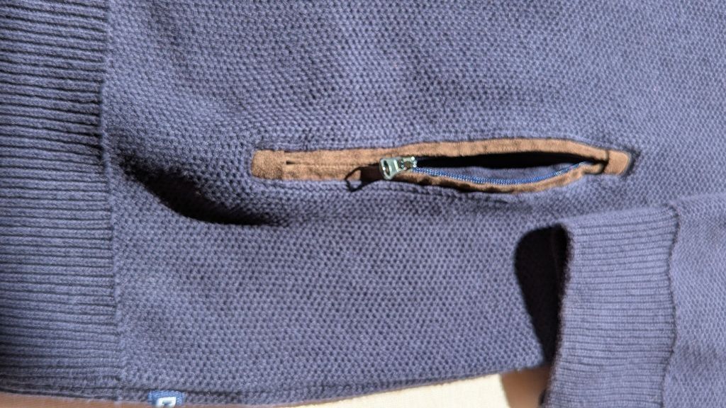 Chaps Men's Chaps Navy Zip Up Sweater L Size US L / EU 52-54 / 3 - 4 Thumbnail