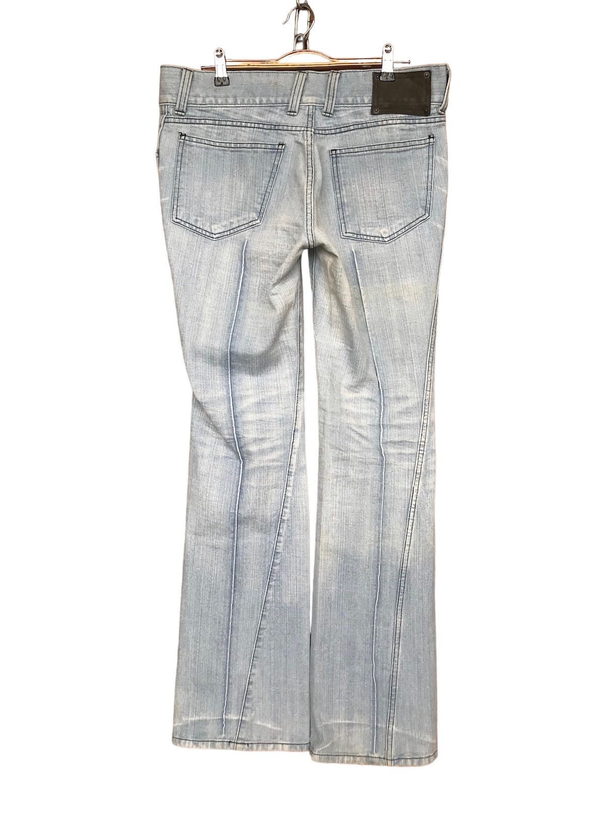 image of Flare Jeans Buffalo Bobs Irregular Denim Jeans Bootcut, Men's (Size 32)