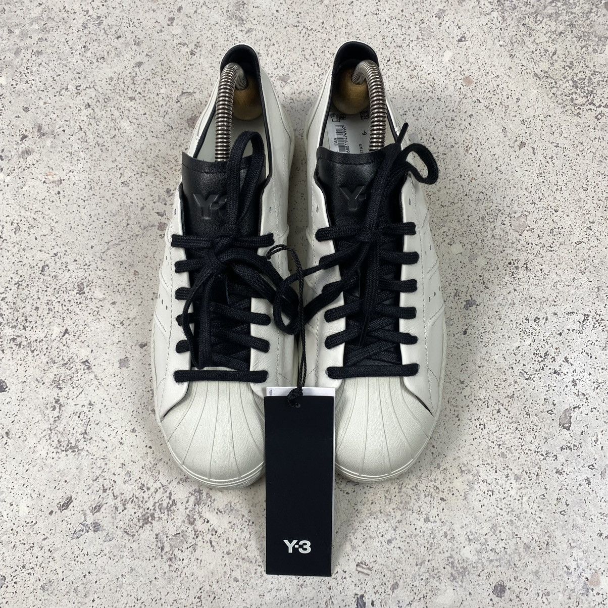 Y-3 Adidas Y-3 Superstar "Orbit Grey" Yohji Yamamoto JR4216 Size US 7 / EU 40 - 6 Thumbnail