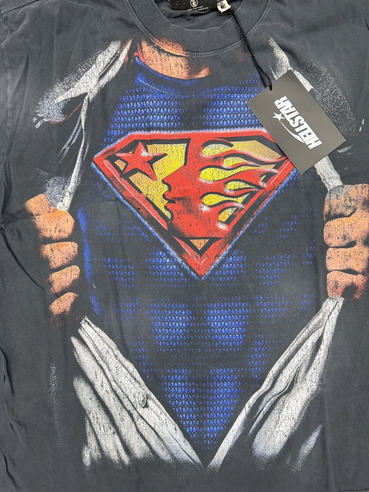 HELLSTAR Hellstar Superman T-Shirt Size US L / EU 52-54 / 3 - 2 Thumbnail
