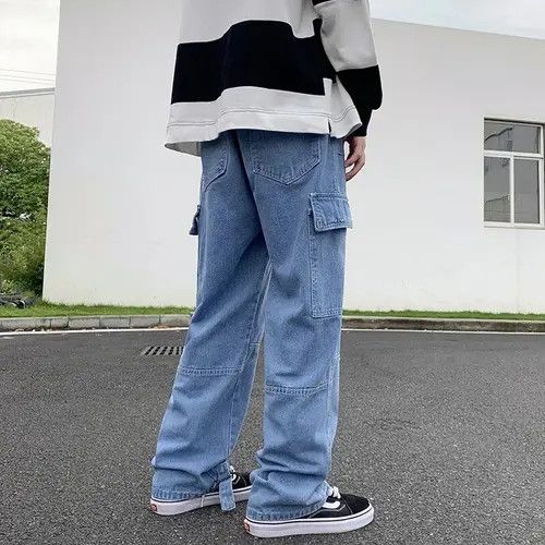 Jean Skateboard Baggy Carpenter Denim Jeans Cargo y2k Size US 32 / EU 48 - 3 Thumbnail