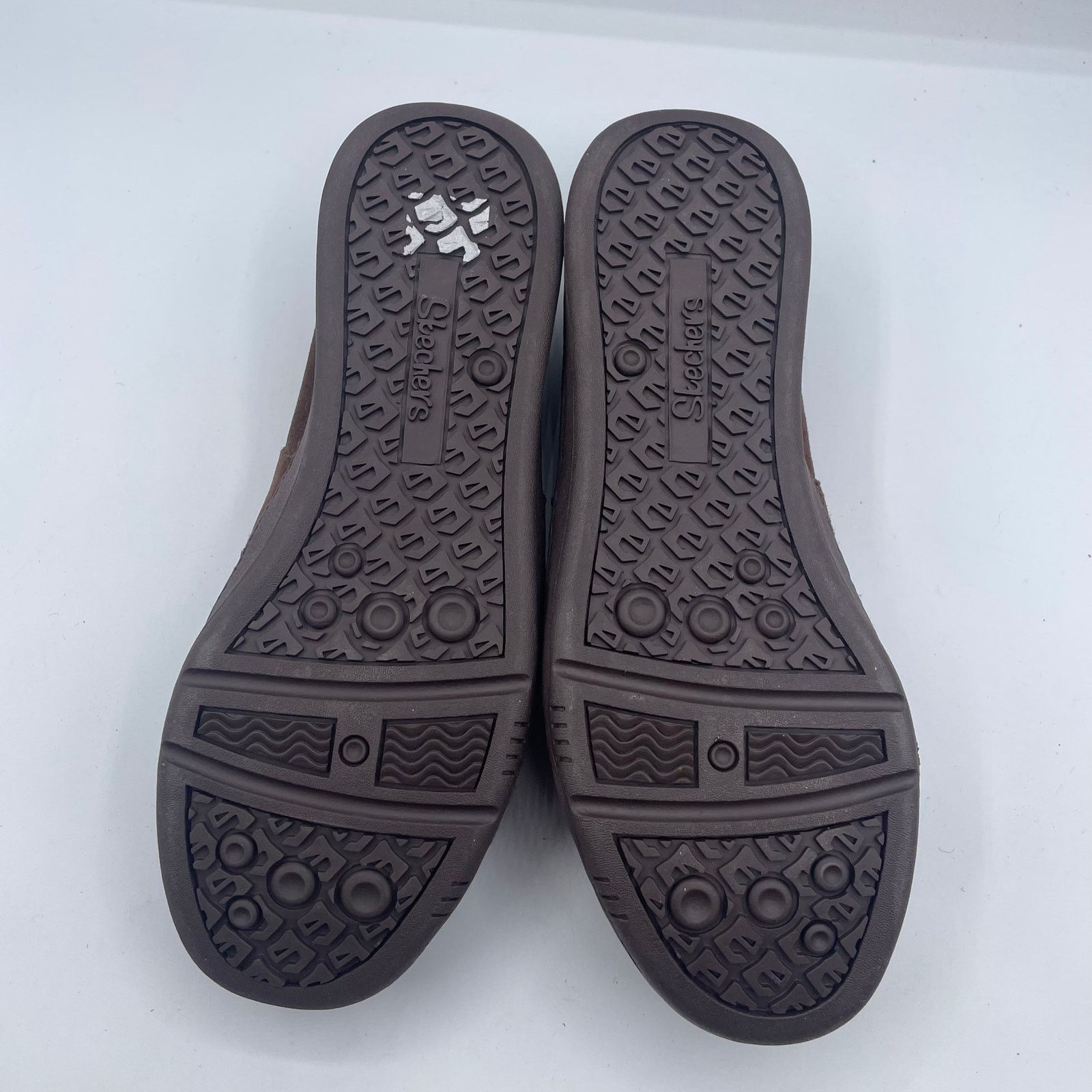 SKECHERS Skechers Leather Faux Fur Lined Chocolate Slippers Women 8.5 Size US 8.5 / IT 38.5 - 8 Thumbnail