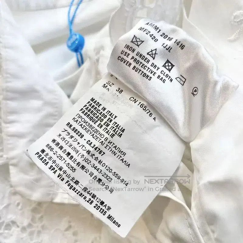 Miu Miu Miu Miu White Cotton Women's Dress . Size XXS / US 00 / IT 34 - 5 Thumbnail