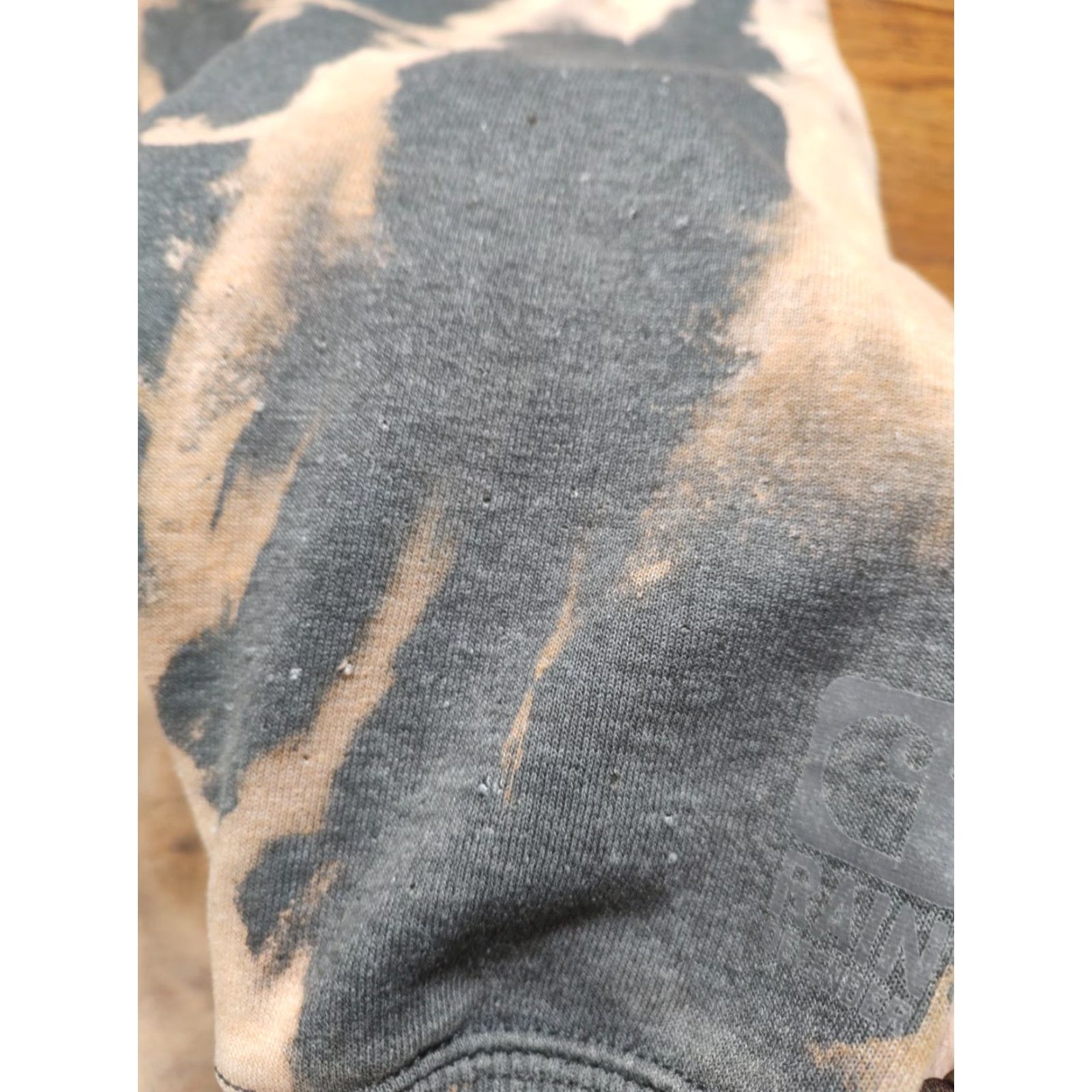 Carhartt Carhartt Hoodie Mens Tag Medium Gray Acid Wash Tie Dye Moscow Idaho 90s College Outdoor Pullover Sweatshirt Size US M / EU 48-50 / 2 - 4 Thumbnail