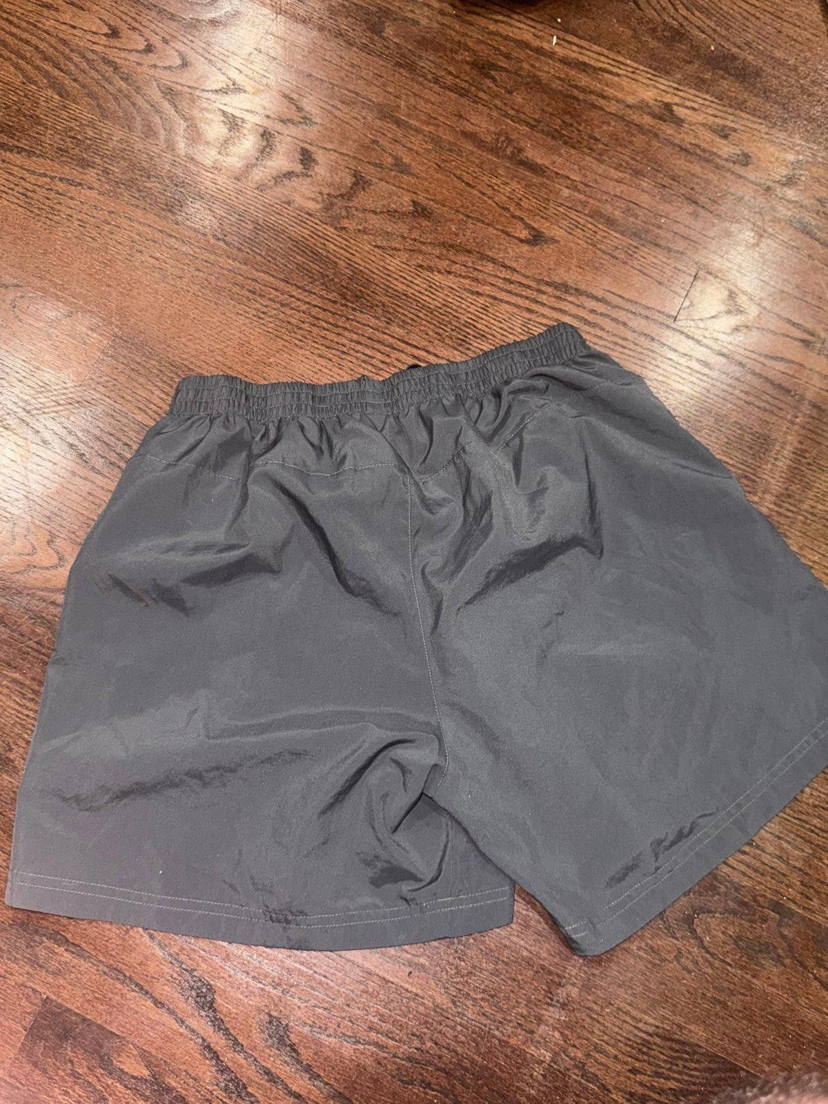 Adidas Adidas Running Shorts Shiny Stripes Silver Rare Sz XL 5” Size US 36 / EU 52 - 10 Thumbnail