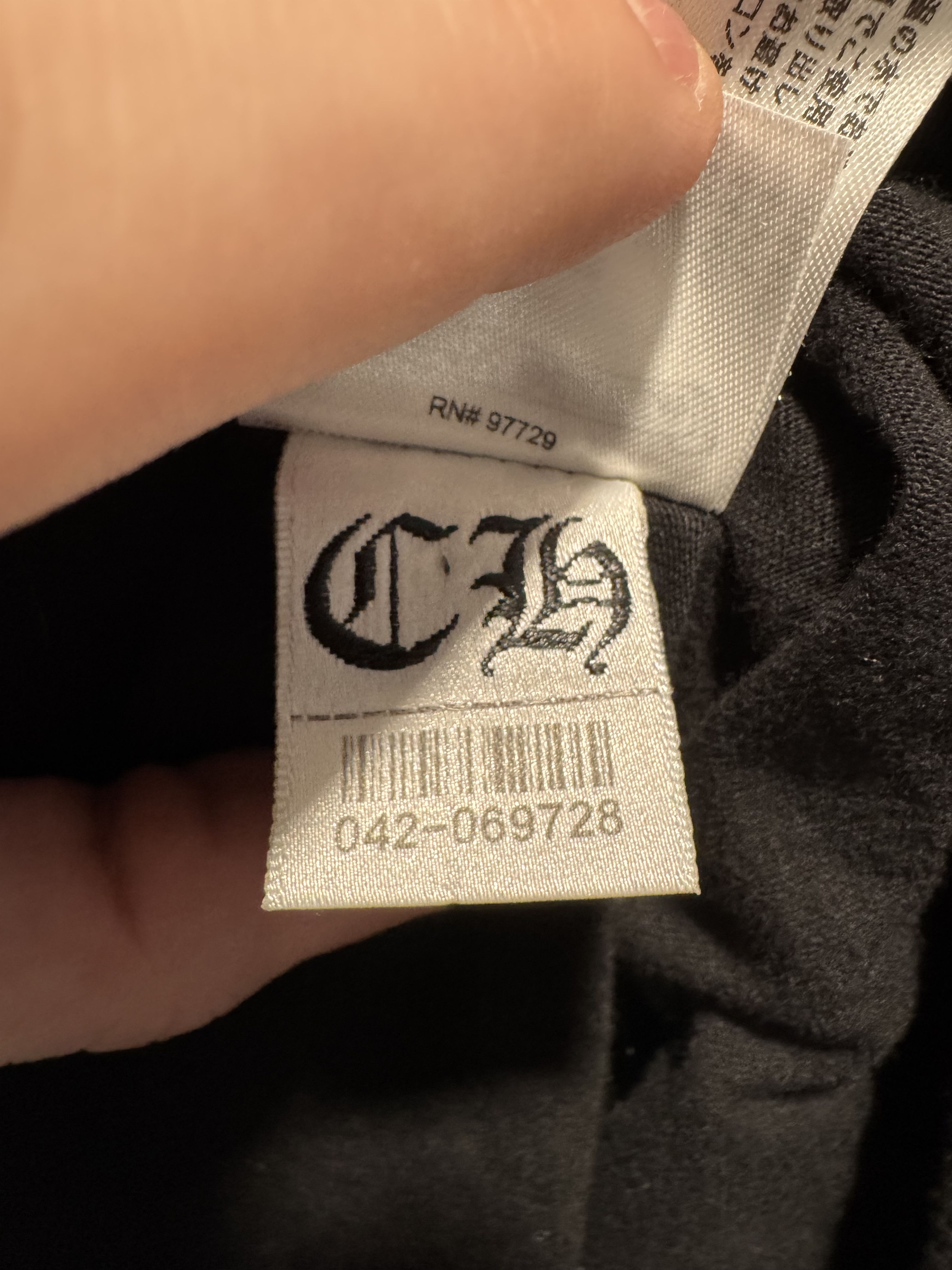 Chrome Hearts Chrome Hearts Blue Neck Spellout L/S Size US XL / EU 56 / 4 - 3 Thumbnail