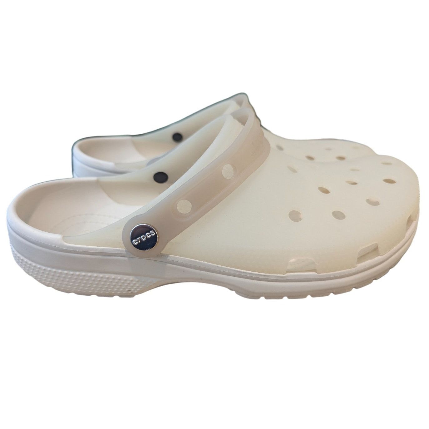 Crocs Crocs Frosted Backstrap Clog Slip On Shoes Size W11 M9 Size US 11 / IT 41 - 4 Thumbnail